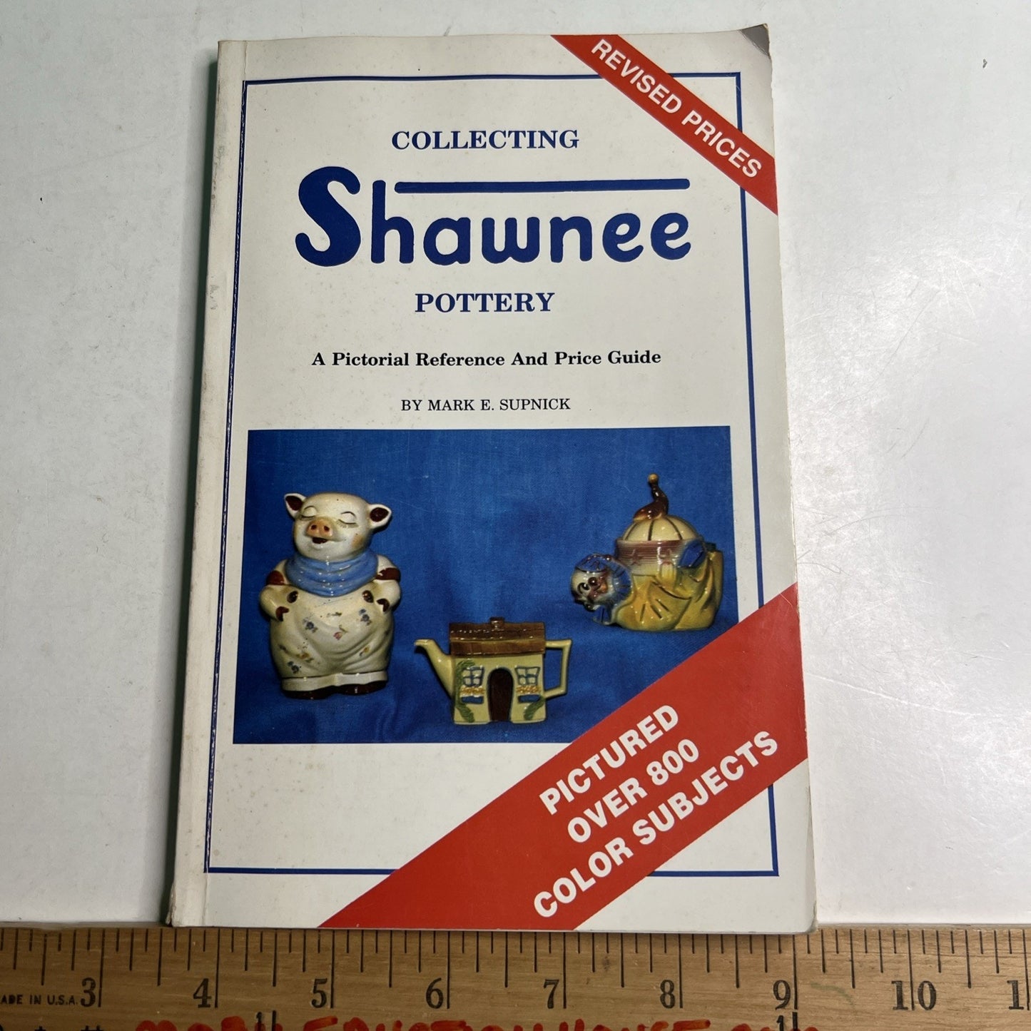 1989 Collecting Shawnee Pottery Pictorial Reference & Price Guide Mark Supnick
