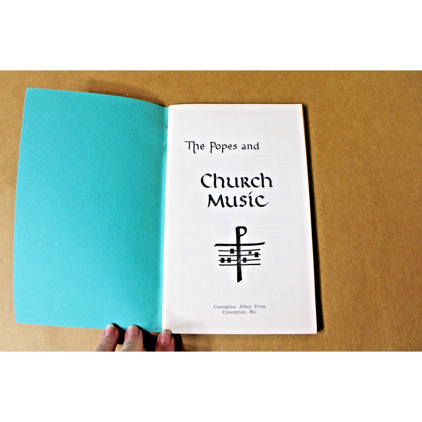 The Popes and Church Music by John Cody 1956 Catholic