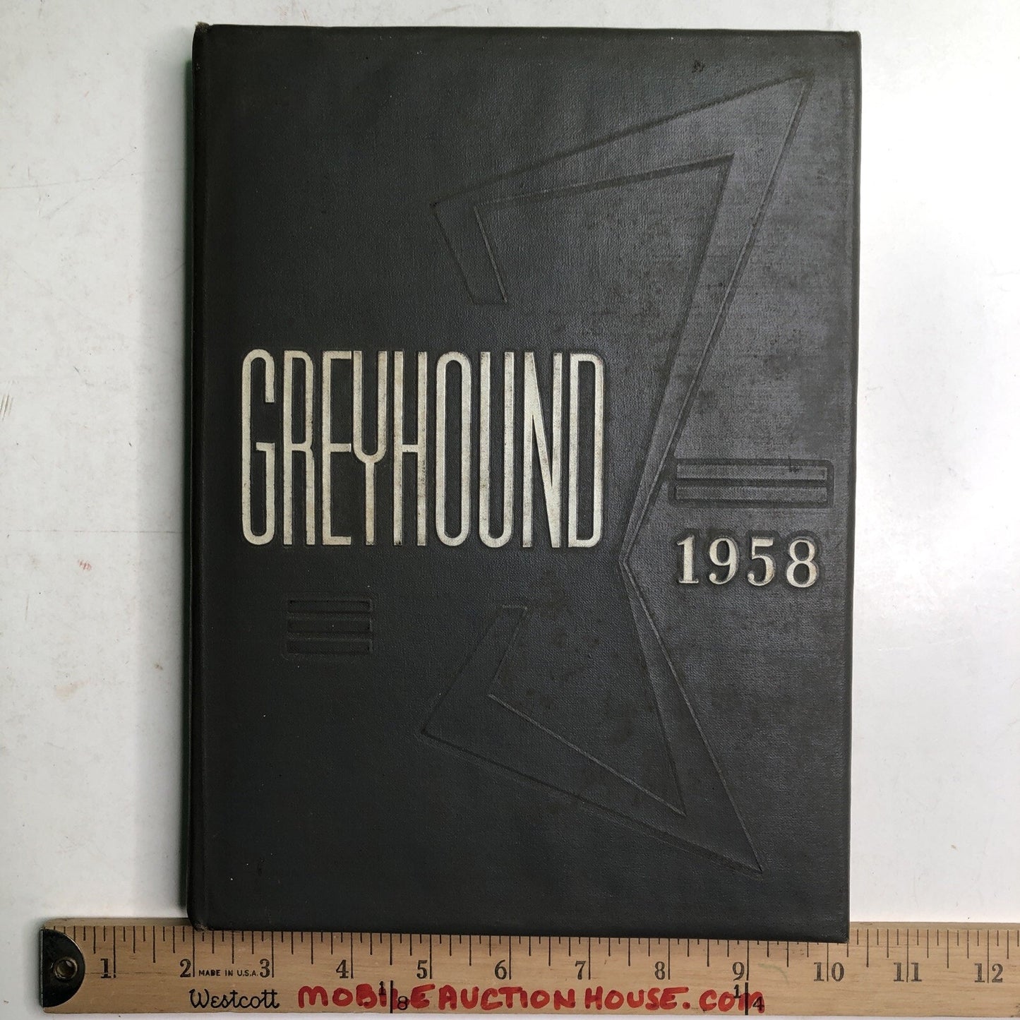 1958 GREYHOUND YEARBOOK Monessen Pennsylvania PA High School
