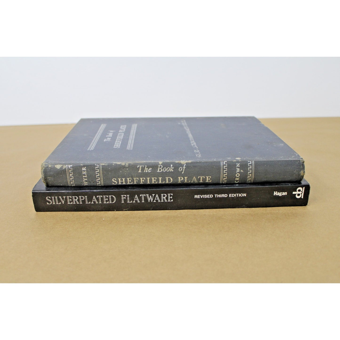 Lot of 2 Antique Silver Vintage Identification Guides/ Books Sheffield, Hagan