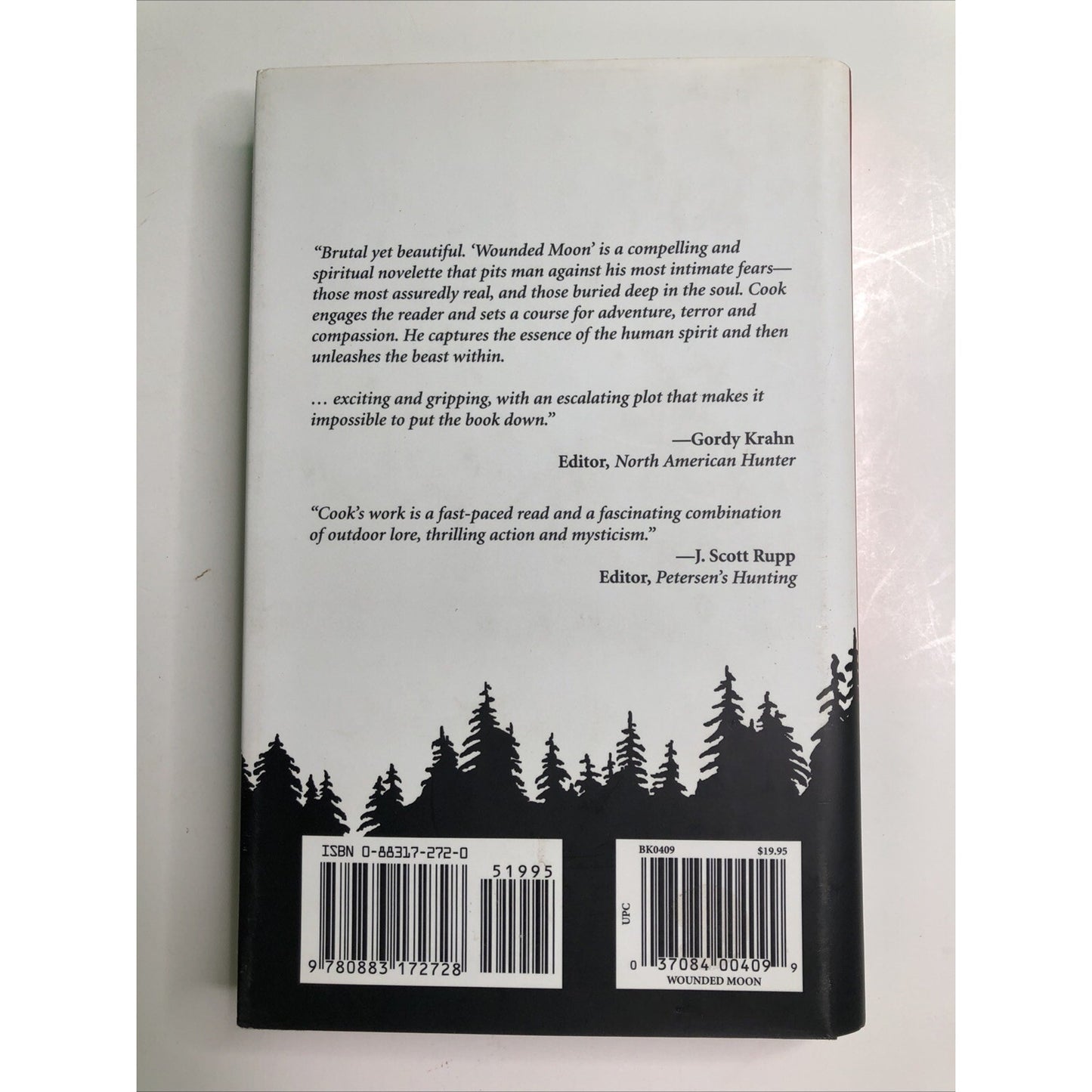 Wounded Moon By Gary Cook SIGNED BY AUTHOR