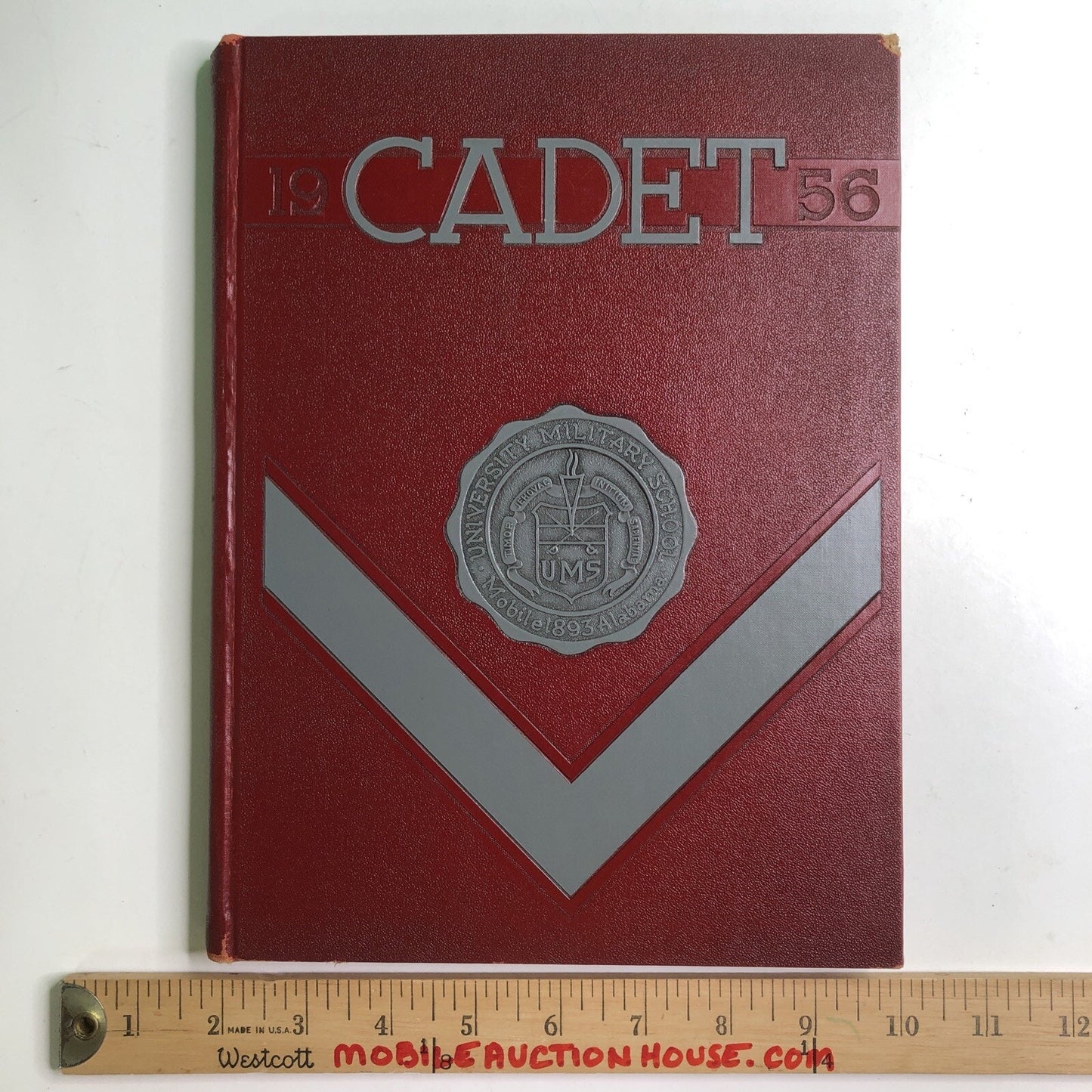 1956 THE CADET Yearbook University Military School Mobile Alabama AL UMS WRIGHT