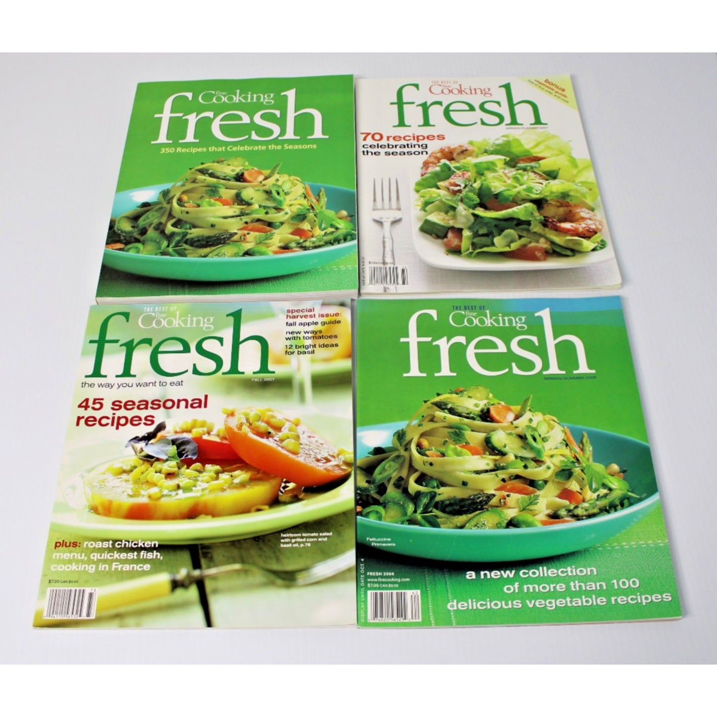 Bundle: Fine Cooking Fresh, Clean & Healthy Recipes, Fitness Lifestyle Cooking
