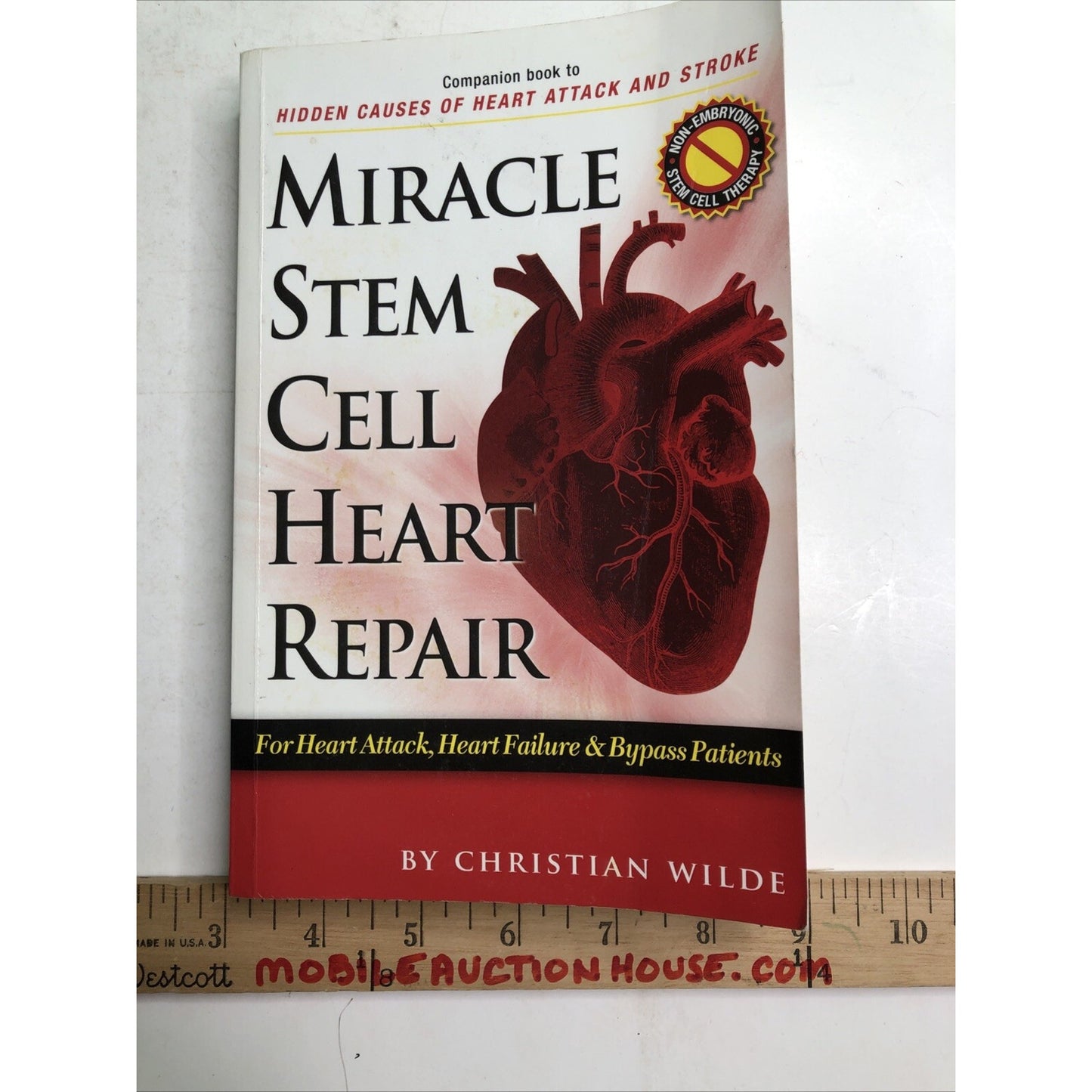 MIRACLE STEM CELL HEART REPAIR BY CHRISTIAN WILDE 2006 PB Medical Help Patients
