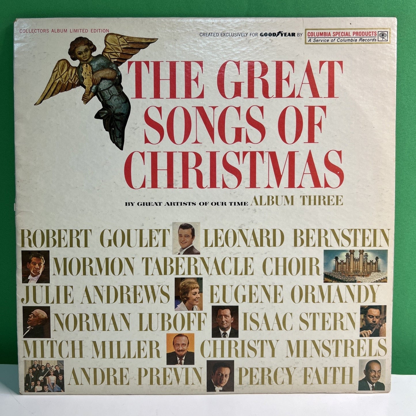 The Great Songs Of Christmas Album Three Columbia For Goodyear Collectors 1963