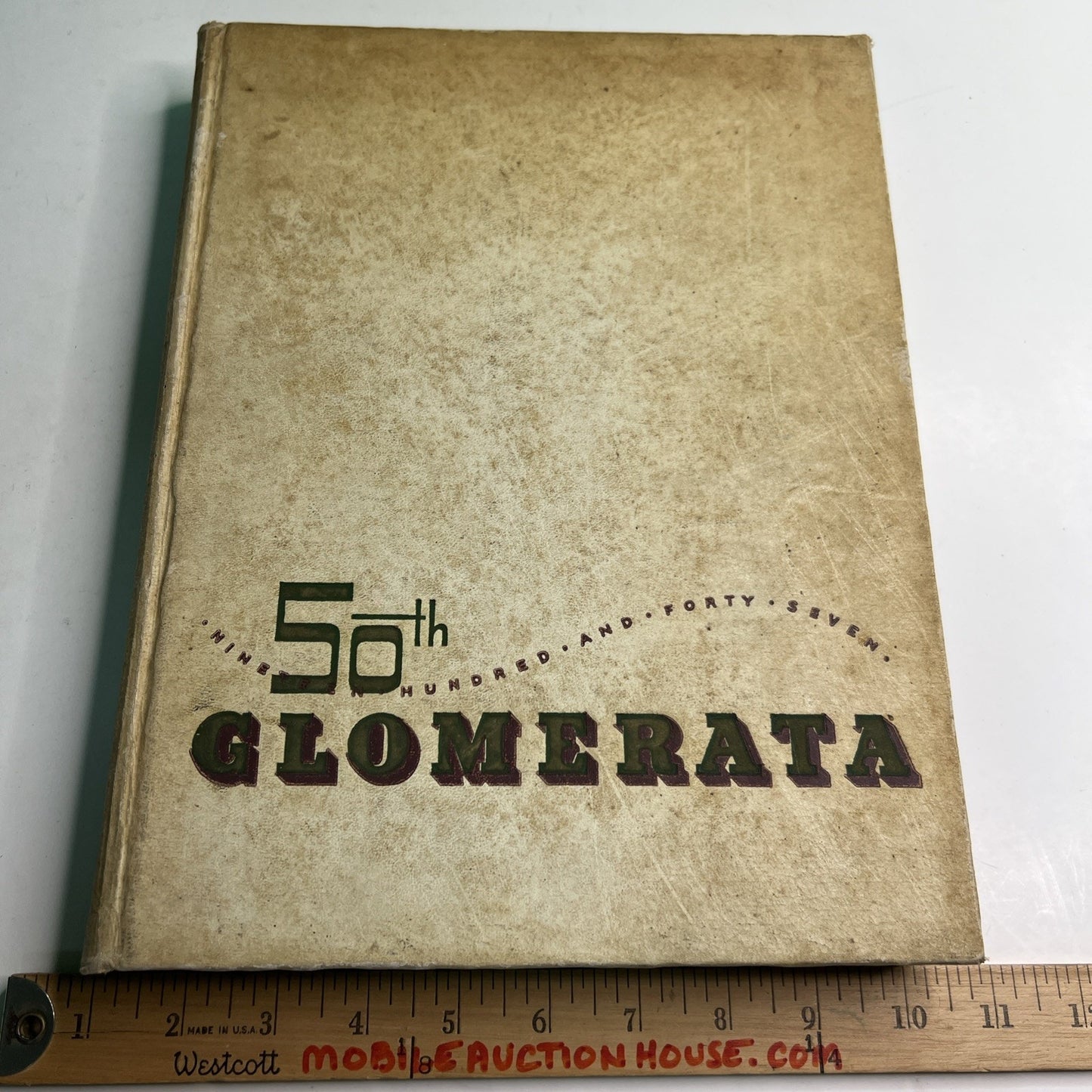 50th Glomerata Alabama Polytechnic Institute Auburn 1947 Historical Yearbook
