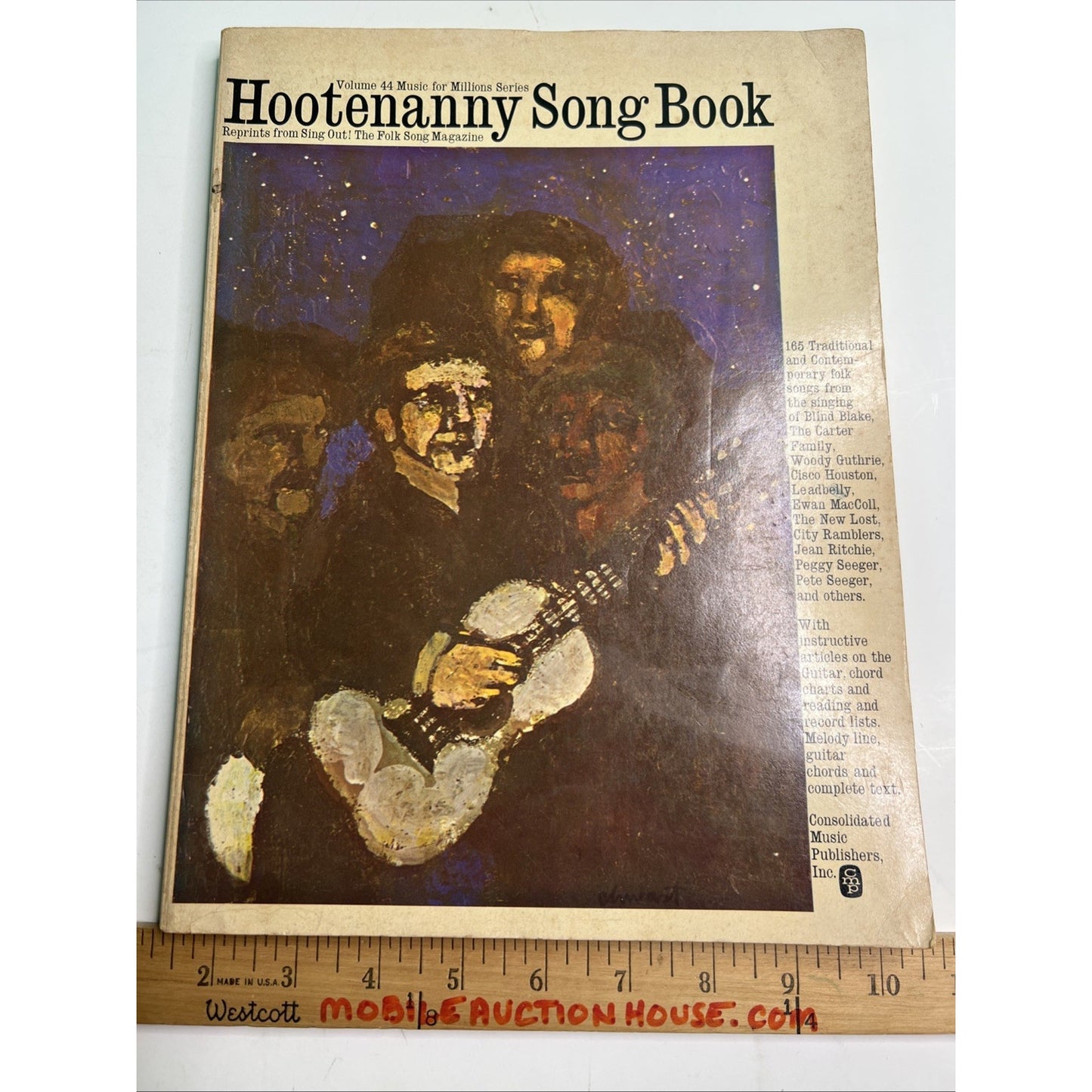 Hootenanny Song Book 1963 Volume 44 Music For Millions Series