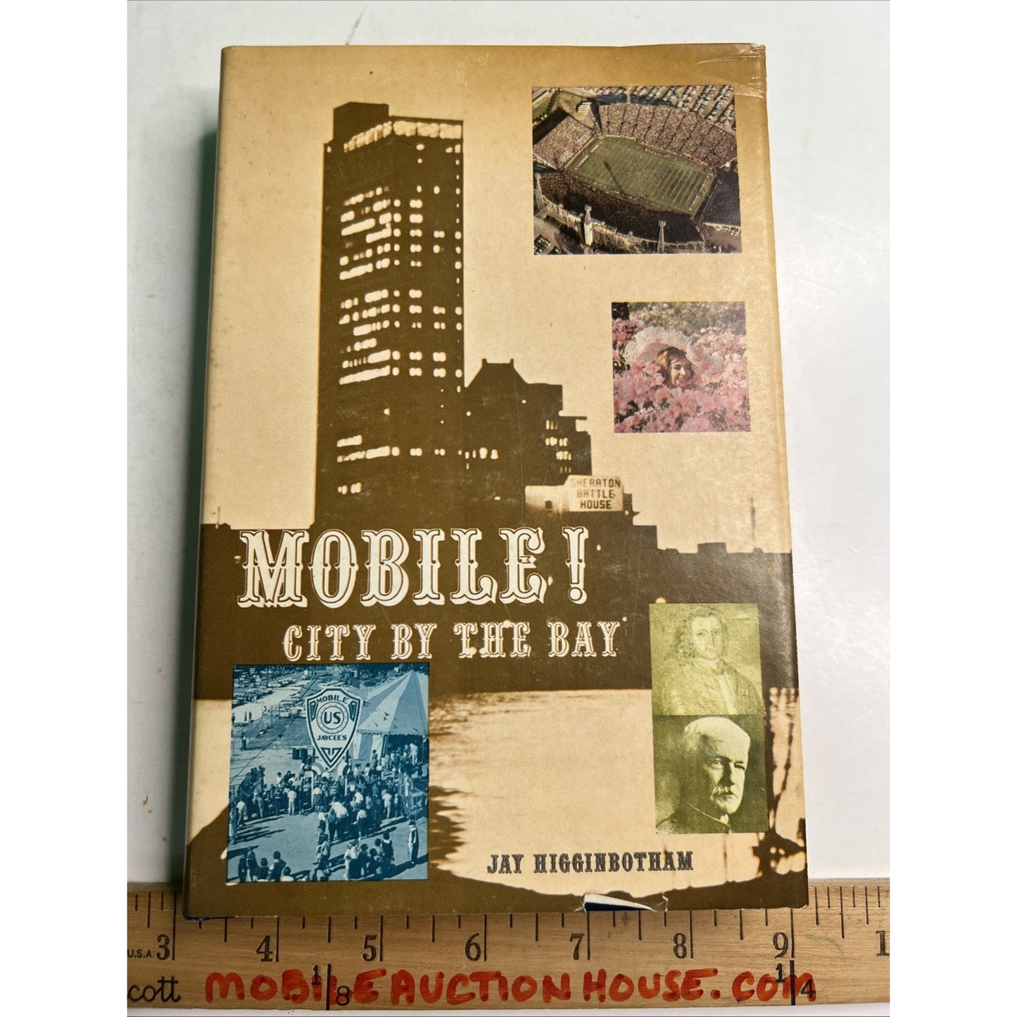 Jay Higginbotham MOBILE CITY BY THE BAY 1968 HC DJ Azalea City Printers AL 1stEd