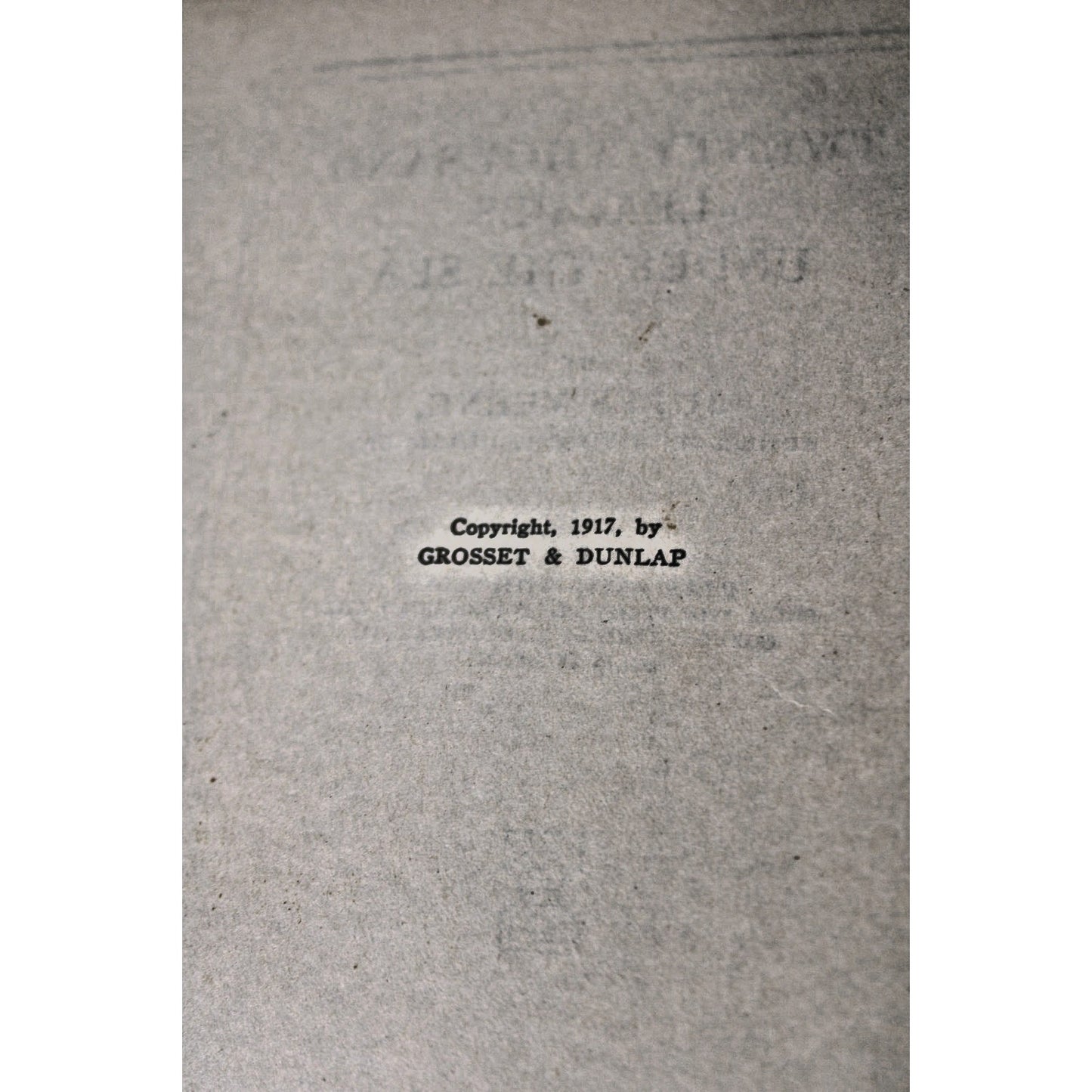 20,000 Leagues Under the Sea- Jules Verne, 1917 Photoplay Edition Film Stills