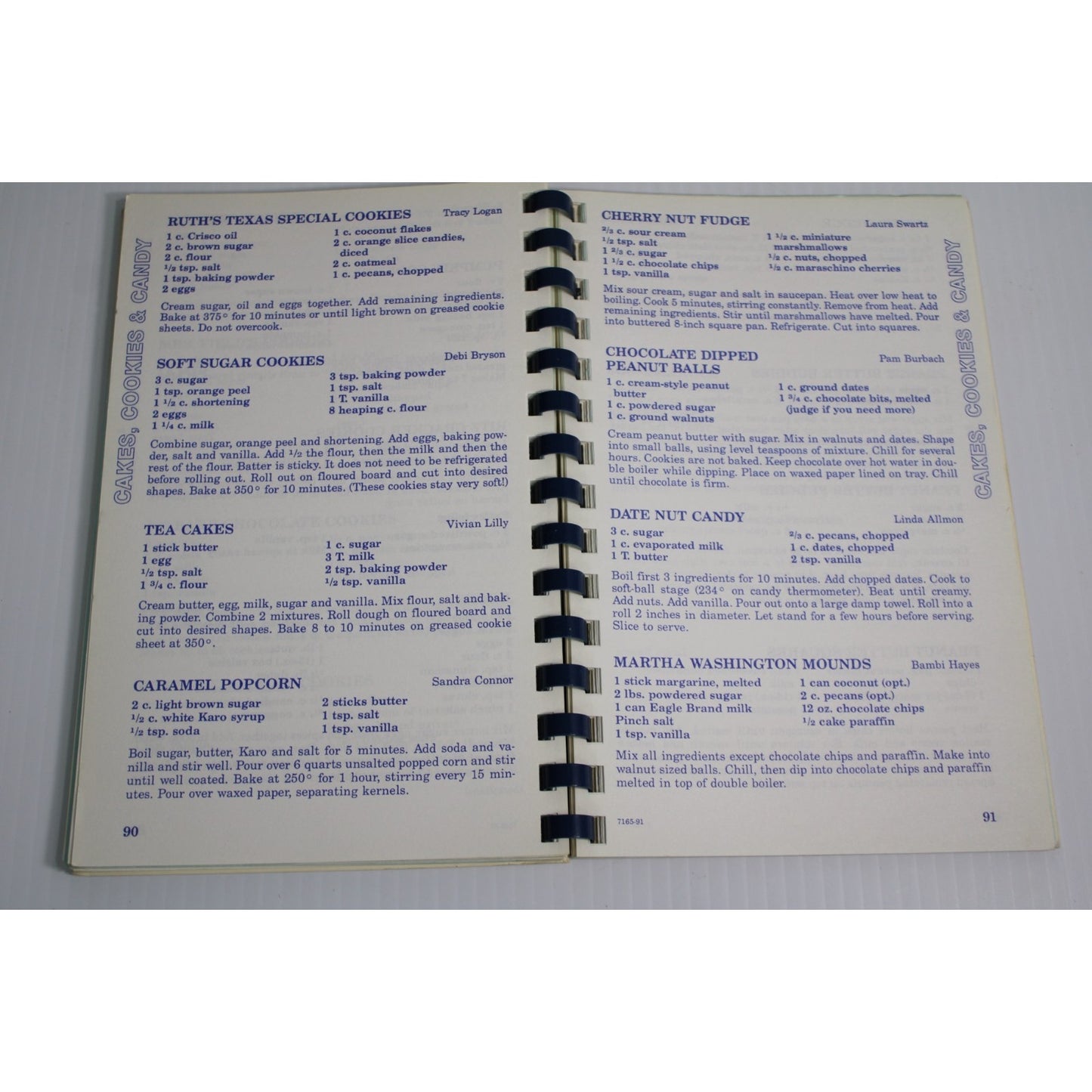Vintage 1992 Prescriptions For the Pallet Collin County Texas Nursing Cookbook