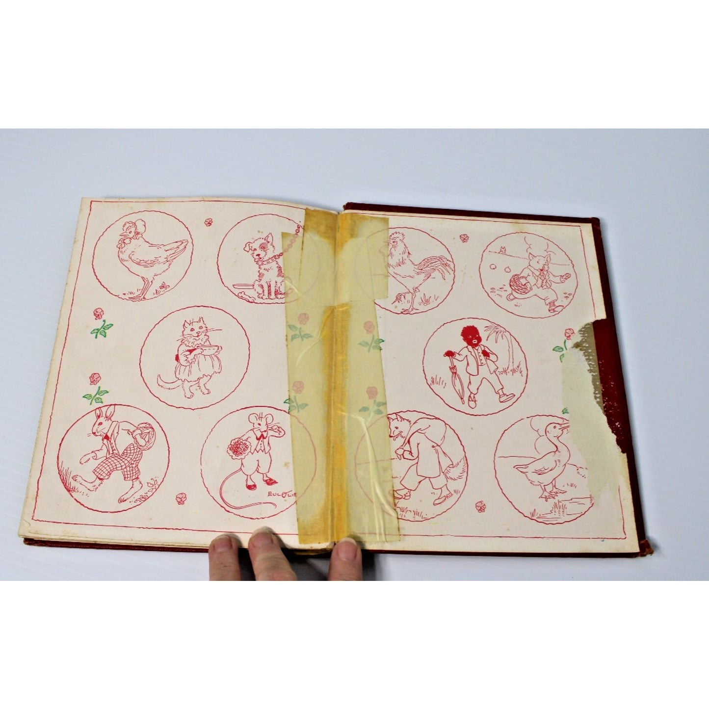 The Tale of Peter Rabbit- by Beatrix Potter Hardcover 1955 Color Illustrations