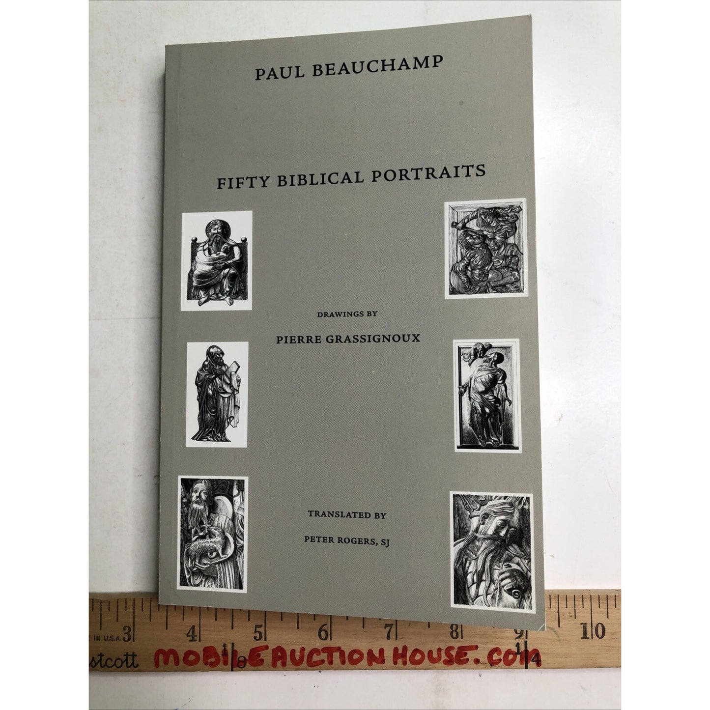 Fifty Biblical Portraits Beachamp Rogers Grassignoux PB SIGNED TRANSLATOR 2011