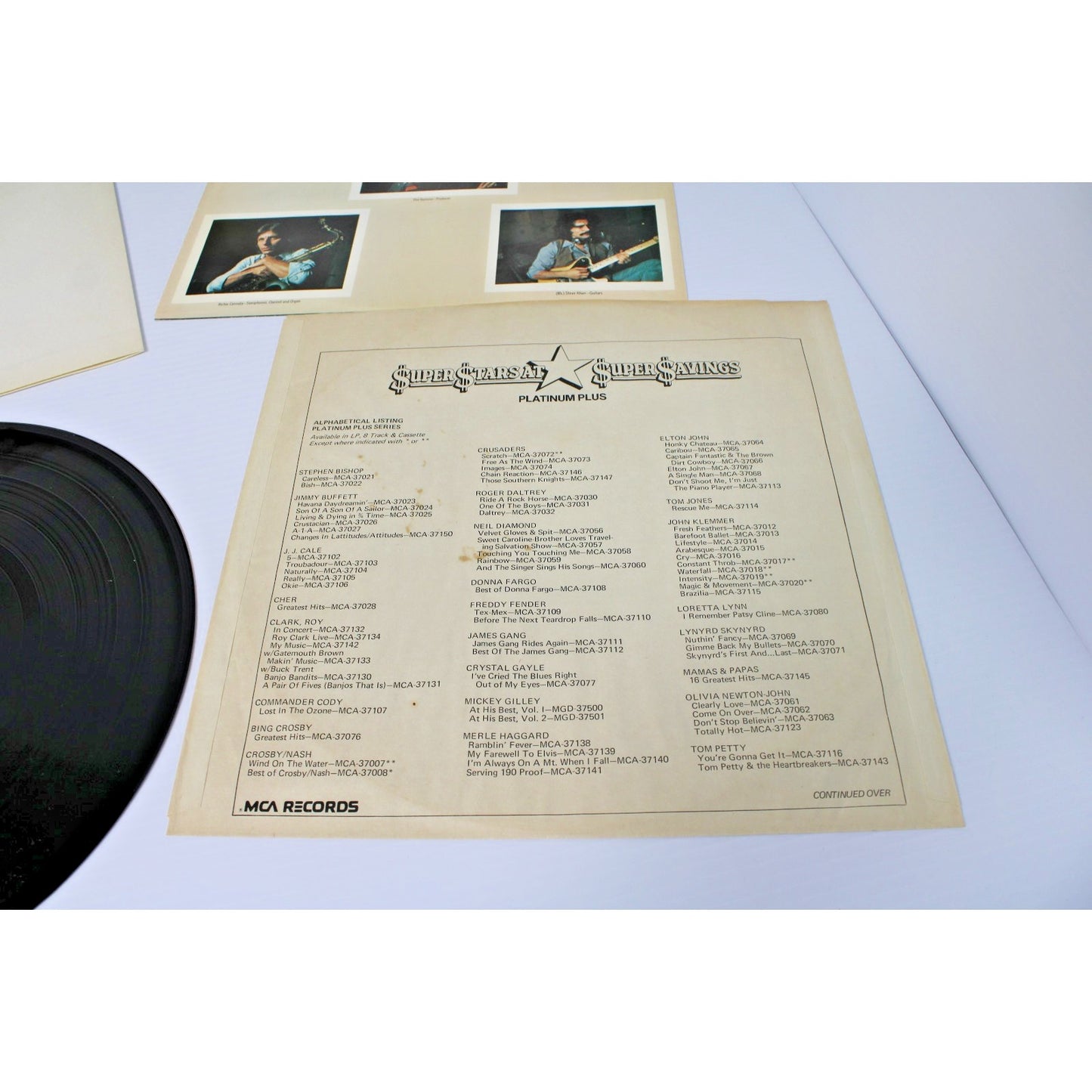 Billy Joel- Songs In The Attic, Live 1981 Gatefold LP- EXCELLENT w/ All Inserts