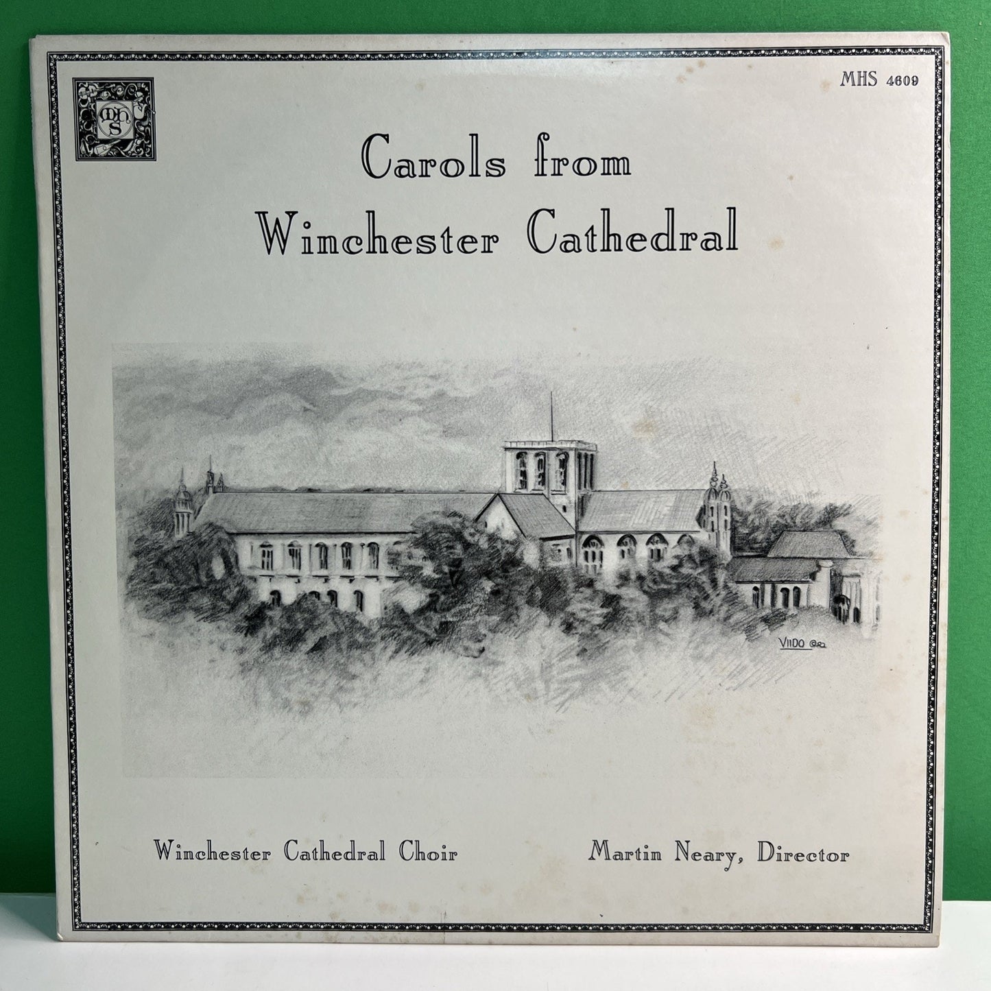 MHS 4609 Carols From Winchester Cathedral Choir 1982 LP Vinyl Record