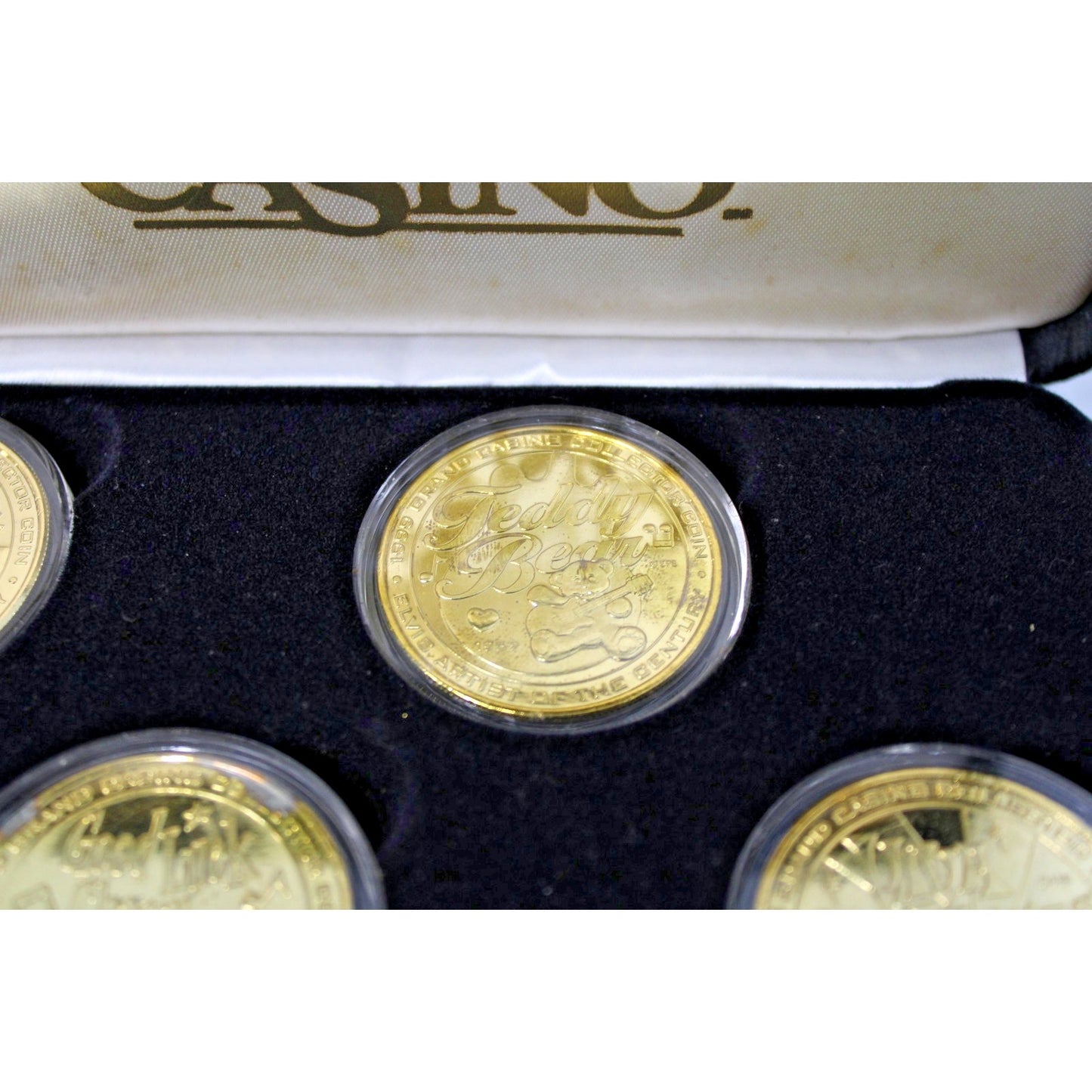 Vintage ELVIS Grand Casino Gulf Coast Series Collector Coin Set Limited Edition