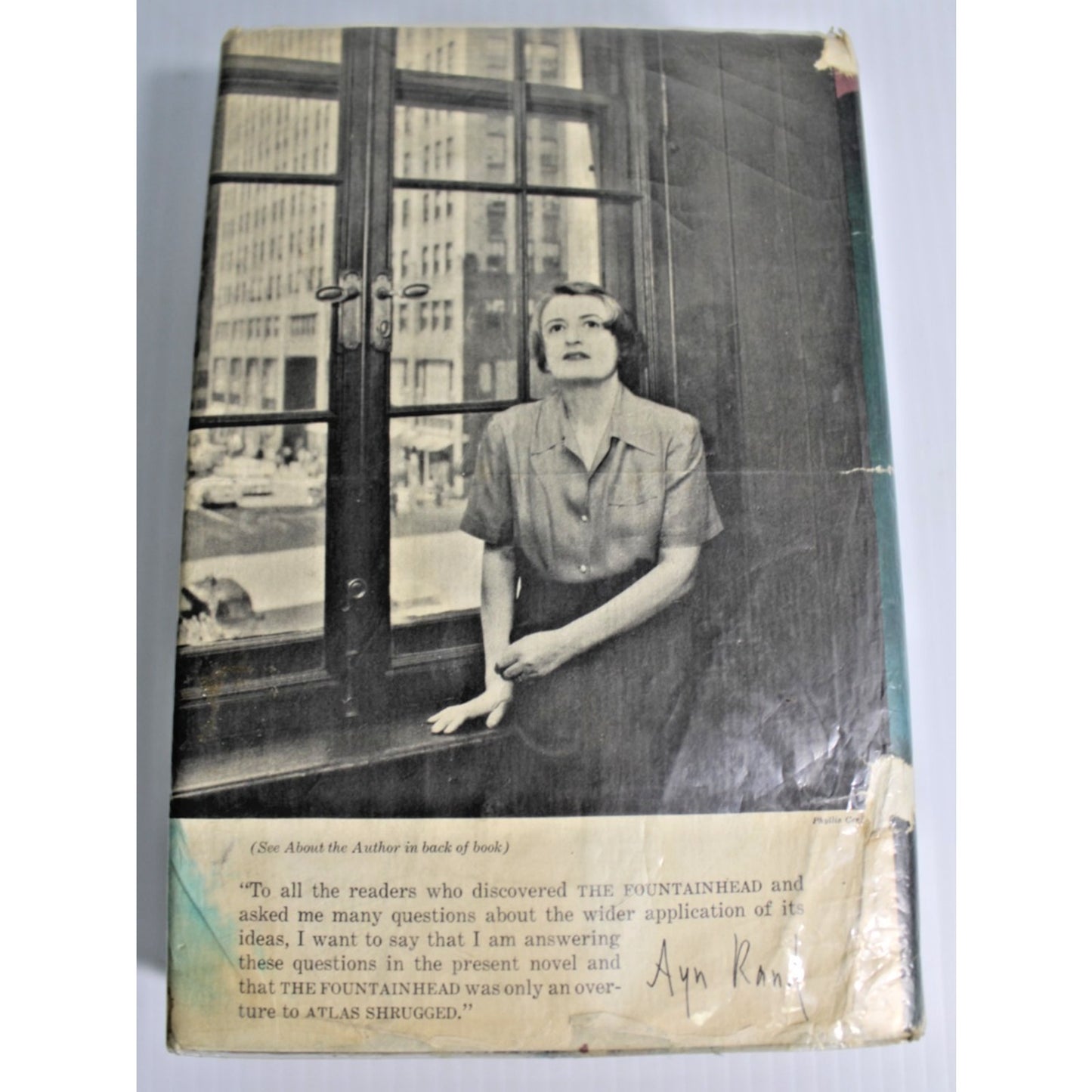 1957 Ayn Rand- Atlas Shrugged 1st Ed/6th Printing Dust Jacket Ex Library US Army