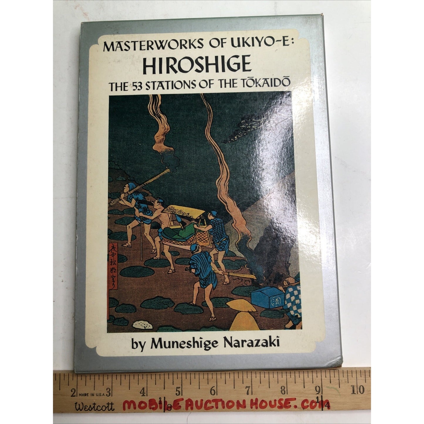MASTERWORKS OF UKIYO-E: Hiroshige 53 Stations Tokaido 1969 1st Edition Slip Case