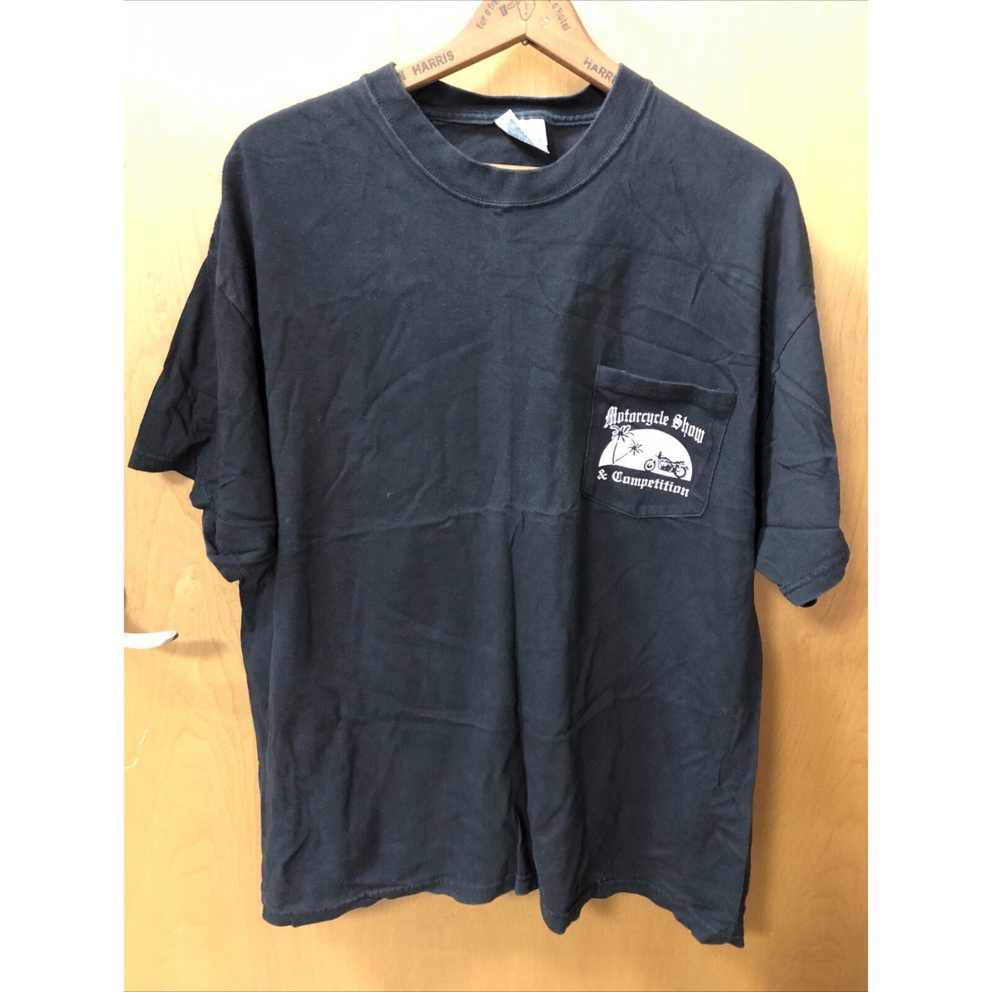 Vintage DAUPHIN ISLAND ALABAMA Motorcycle Show Competition Tshirt XL