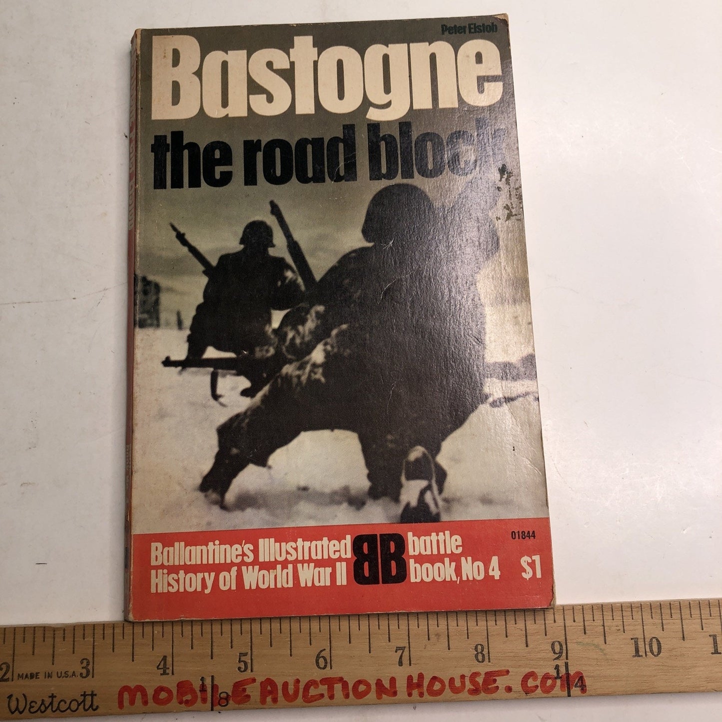 BALLANTINE'S ILLUSTRATED HISTORY WW2 Battle Book #4 BASTOGNE THE ROAD BLOCK