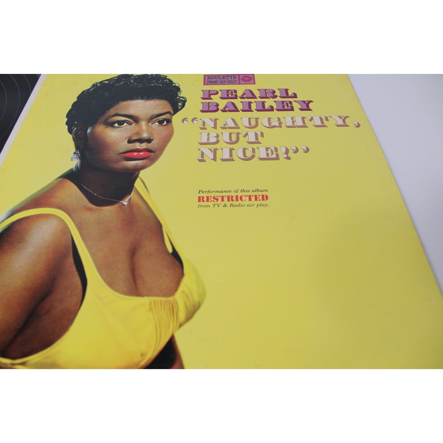 Pearl Bailey- Naughty But Nice, 1960 Roulette R-25125, Risque Adults-Only Jazz