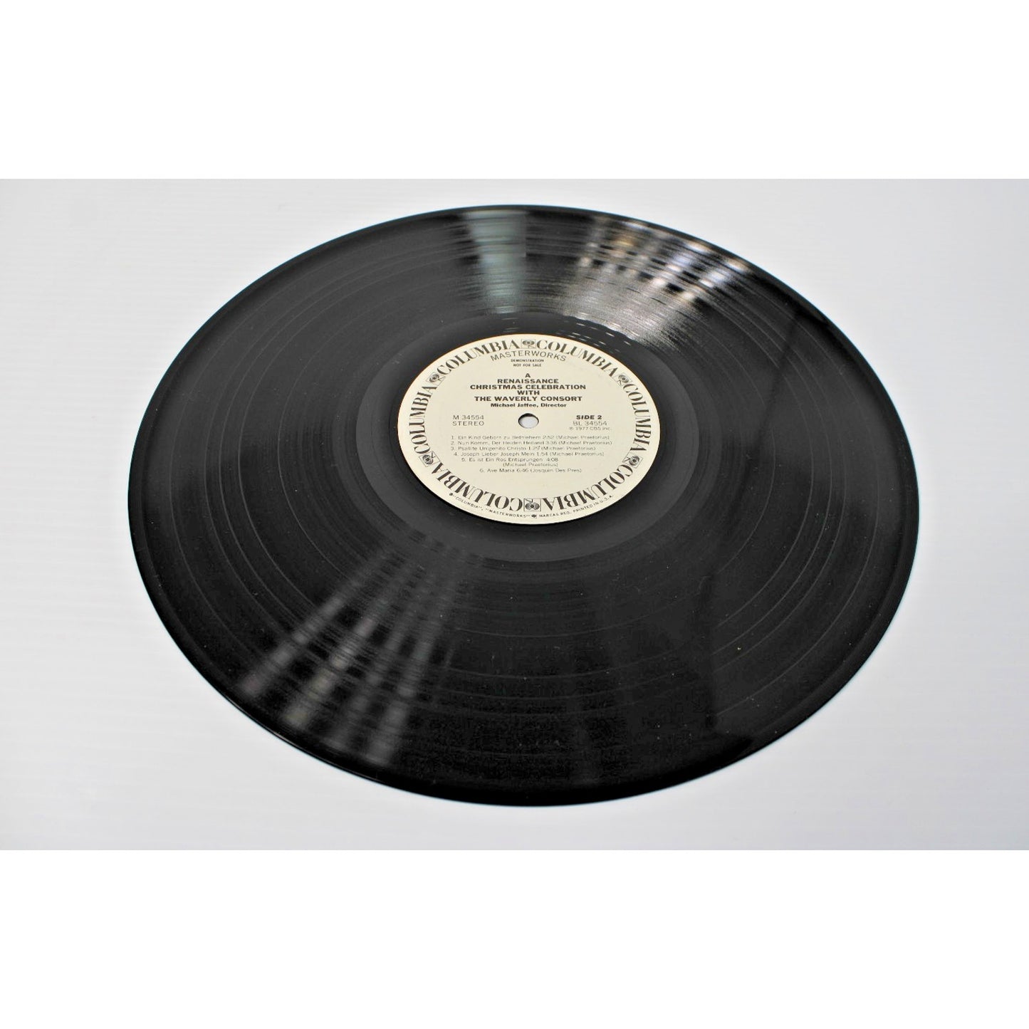 A Renaissance Christmas- Michael Jaffee, Waverly Consort, 1977 Columbia PROMO LP