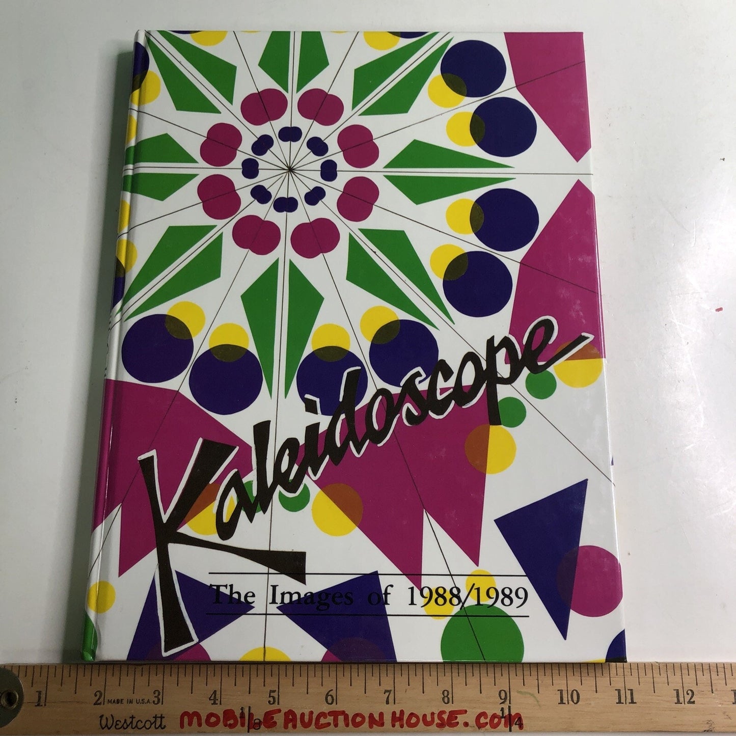 1988 - 1989 Spring Hill College Yearbook “KALEIDOSCOPE” Mobile Alabama