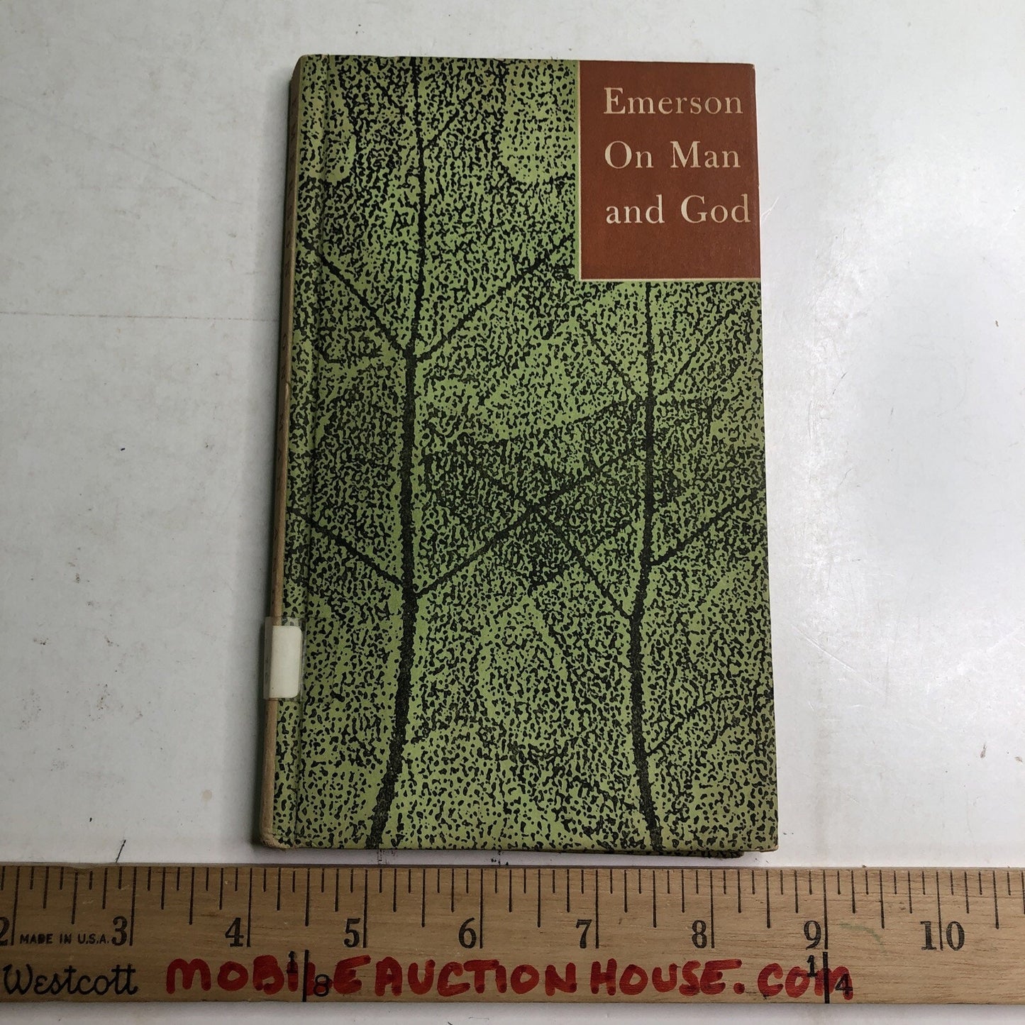 Ralph Waldo Emerson On Man & God by Peter Pauper Press 1961 1st Edition HC