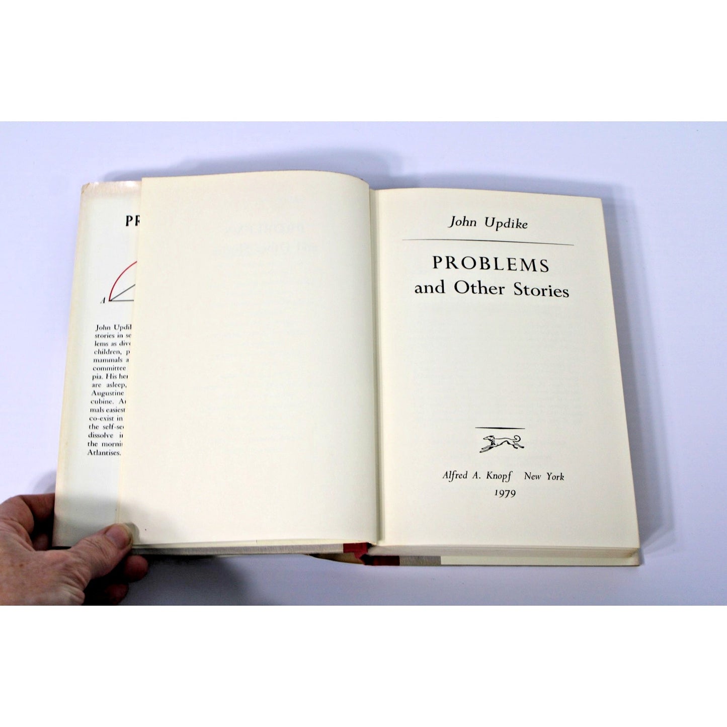 1979 1st Edition John Updike- Problems and Other Stories Hardcover w/ DJ