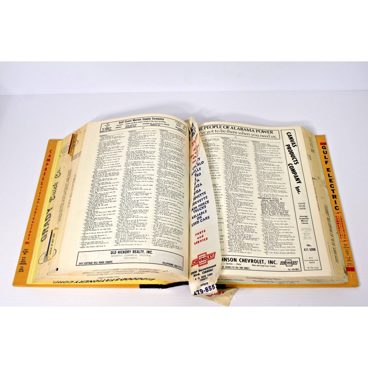 1977 R. L. Polk Mobile County Alabama City Directory Advertising History AL