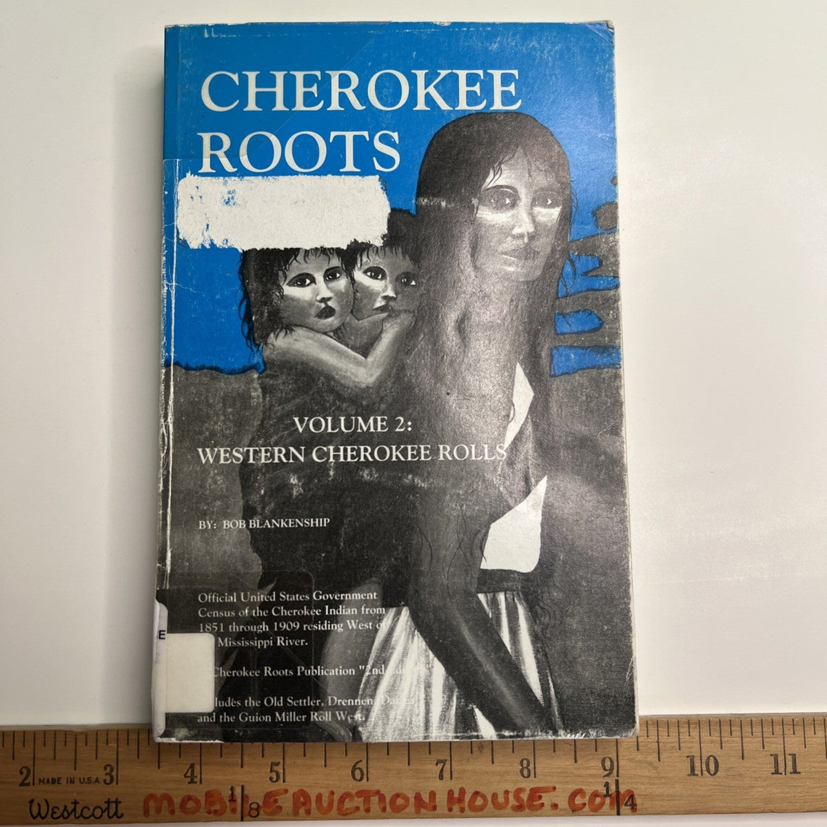 1992 PB Cherokee Roots Volume 2 Western Cherokee Rolls 3rd Edition 7th Printing
