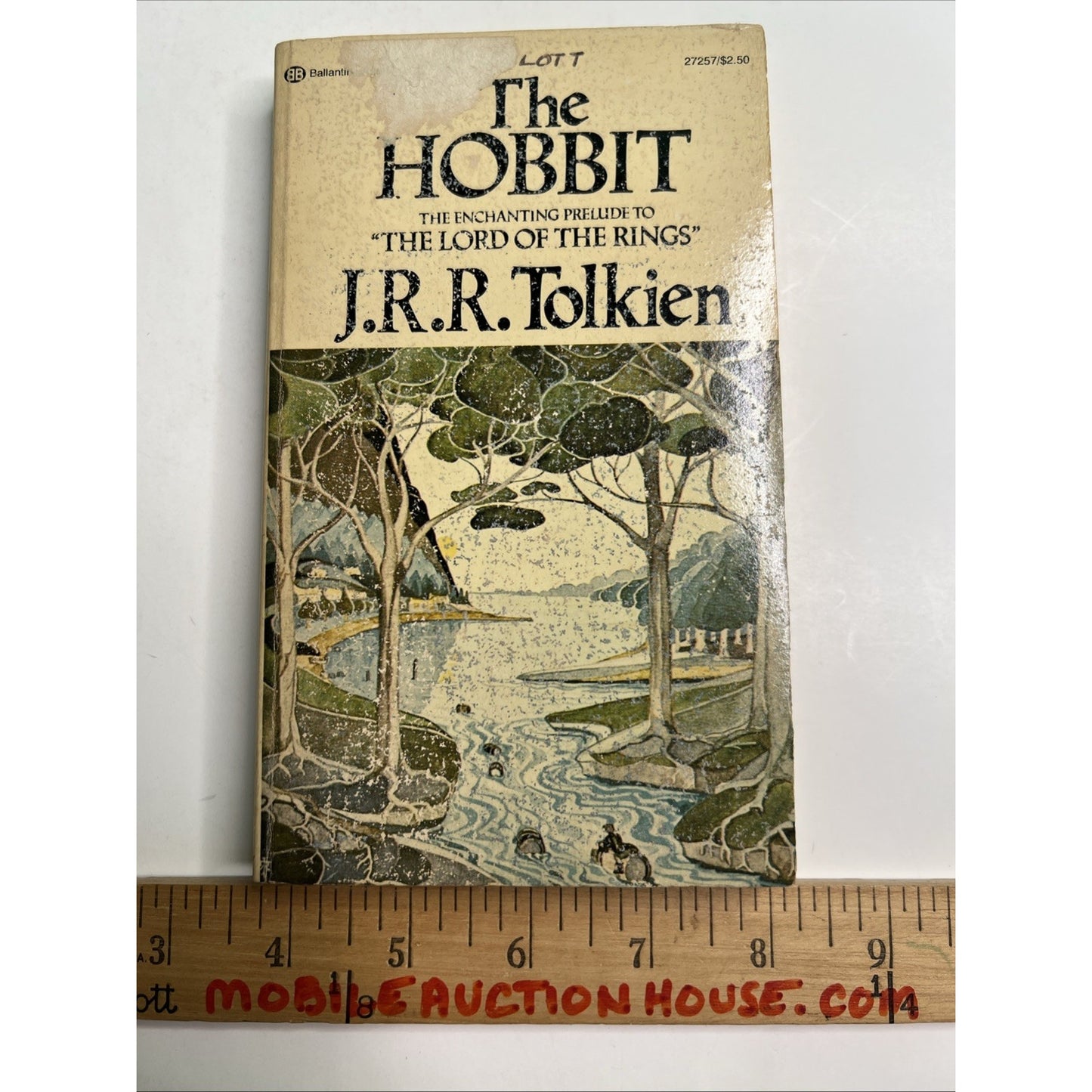 The Hobbit by J.R.R. Tolkien 1978 Ballantine Fantasy Vintage PB 71st Printing
