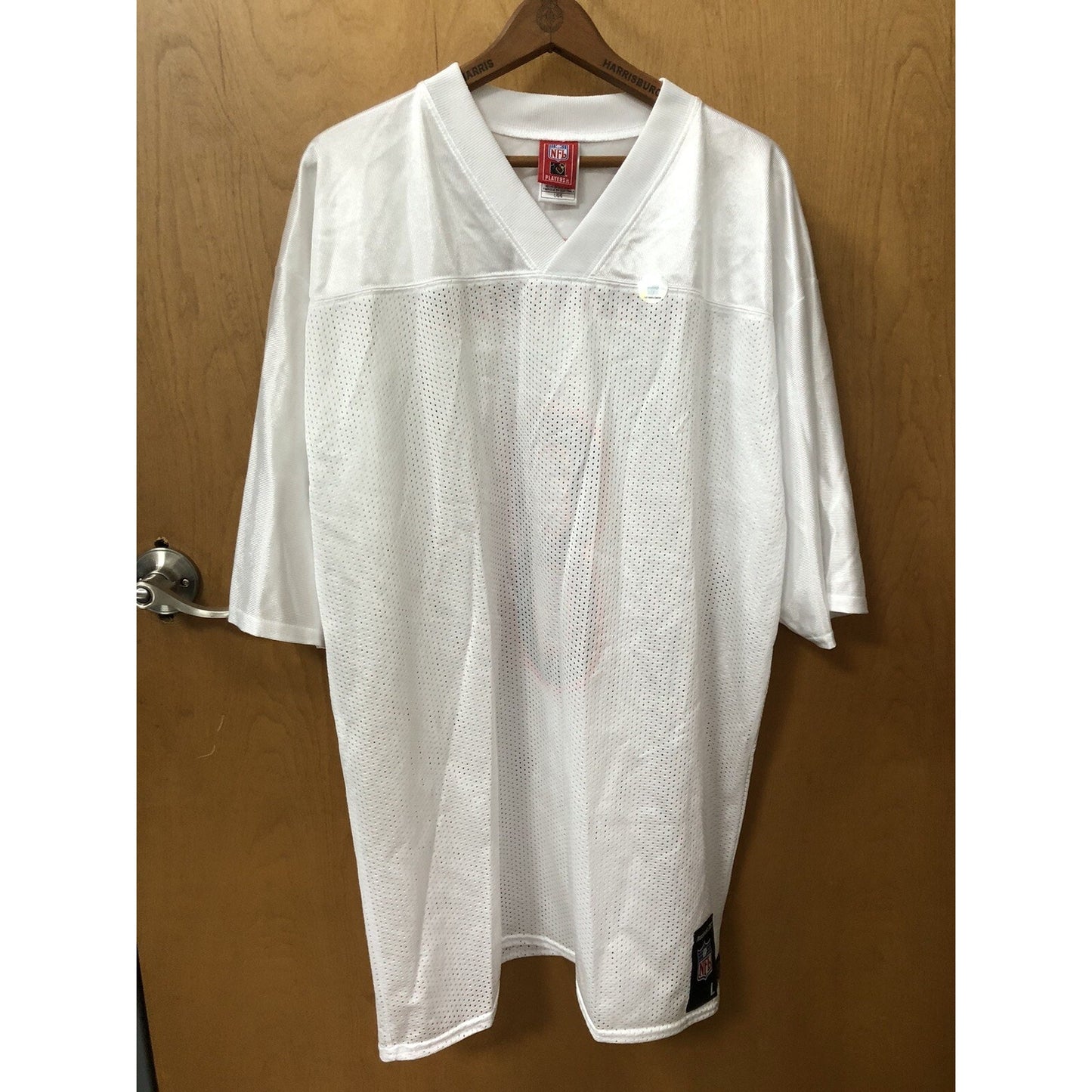 NWT Large Reebok NFL #8 Grossman Jersey Tshirt White Players Inc.