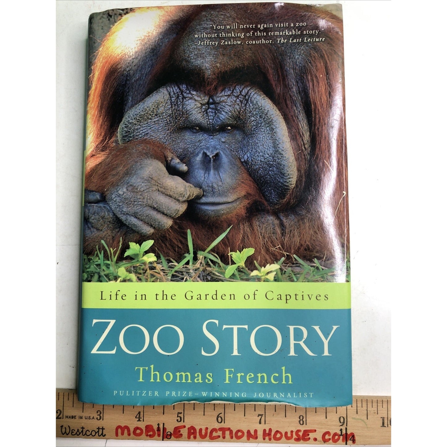 Zoo Story by Thomas French 2010 First Edition Hardcover Dust Jacket
