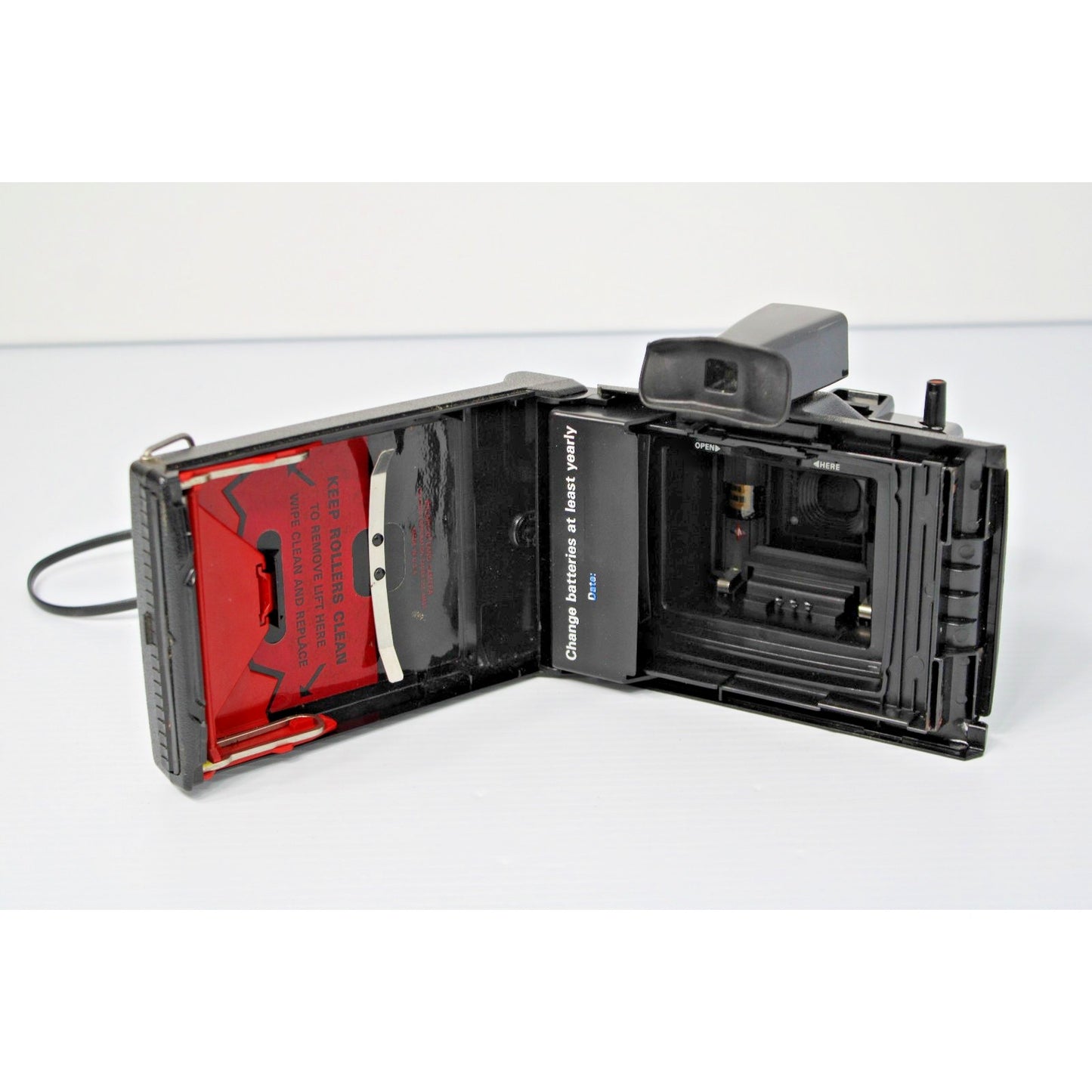 Vintage POLAROID Super Shooter Land Camera with Cold Clip, CLEAN
