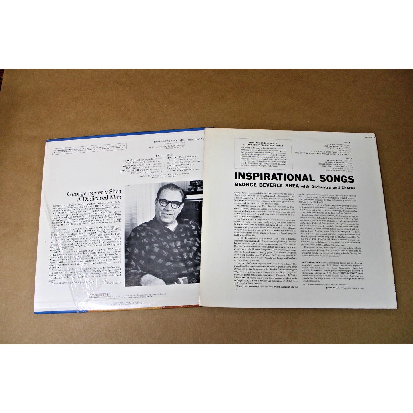 2 Albums George Beverly Shea, Religious Inspirational Music Christian Devotional