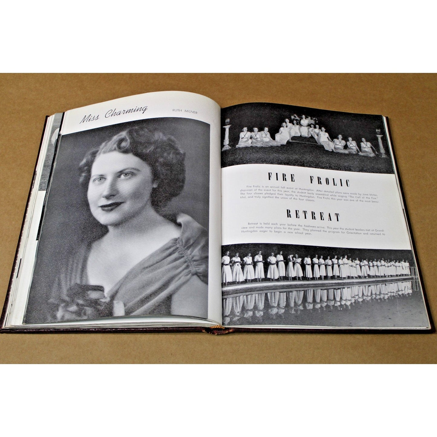 1949 Huntingdon Womens College Montgomery, Alabama Bells & Pomegranates Yearbook