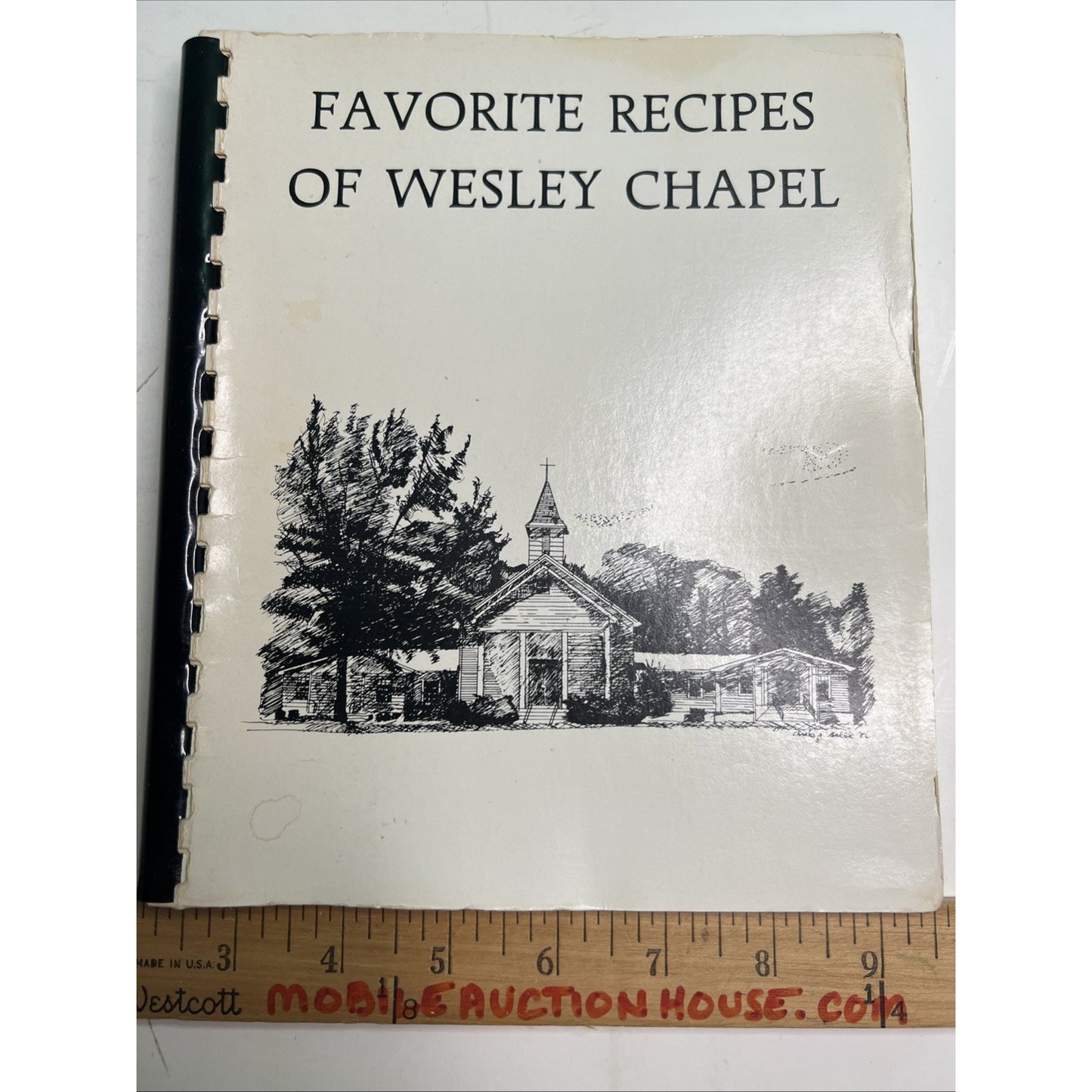 Cookbook Recipes Of Wesley Chapel United Methodist Church Enterprise Alabama AL