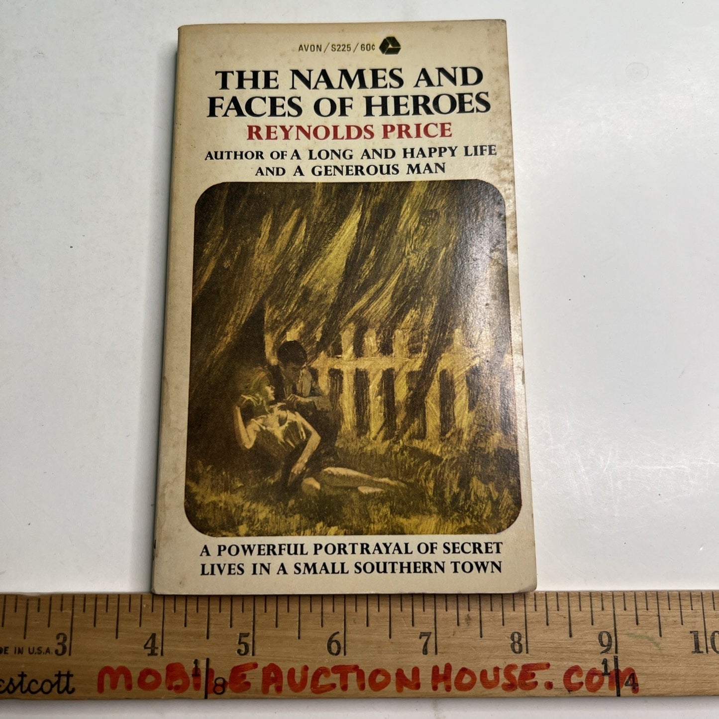 The Names and Faces of Heroes Reynolds Price Avon Paperback 1966