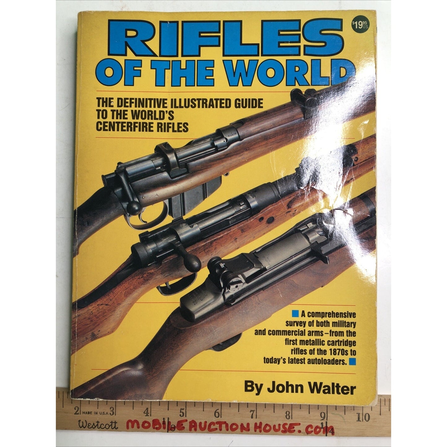 RIFLES OF THE WORLD By John Walter 1993 Paperback Illustrated