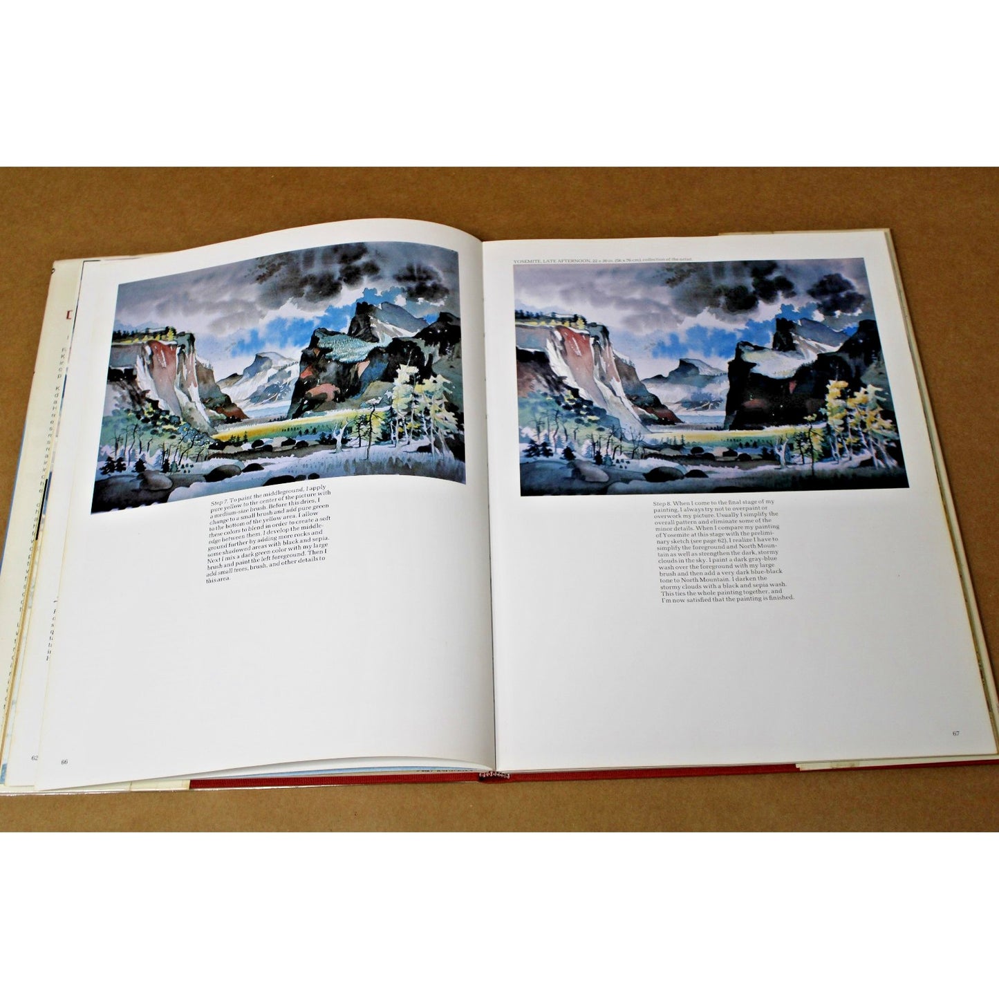 VTG Dong Kingman's Watercolours Kingman, Helena Kuo Hardcover First Edition 1980