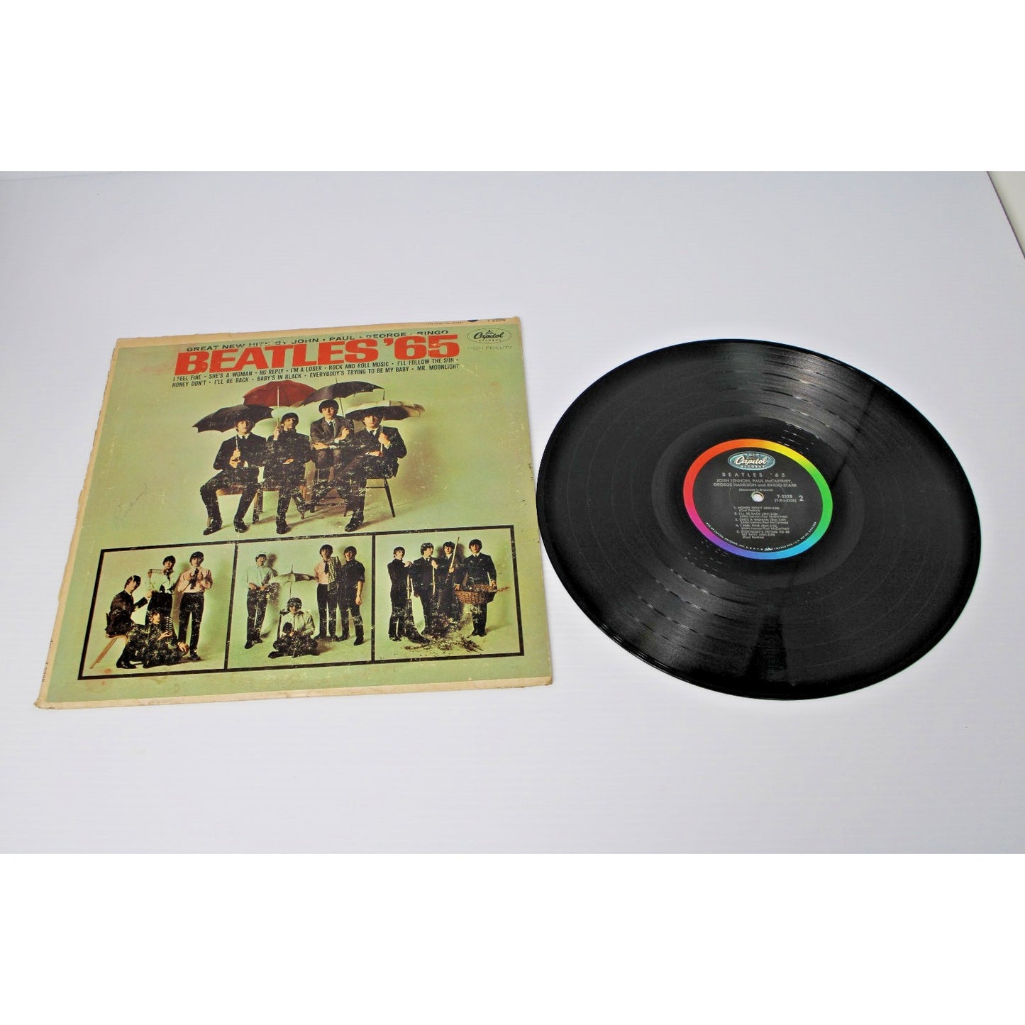 The Beatles- Beatles ‘65 - 1964 Capitol Mono T-2228 Scranton PA Early Pressing