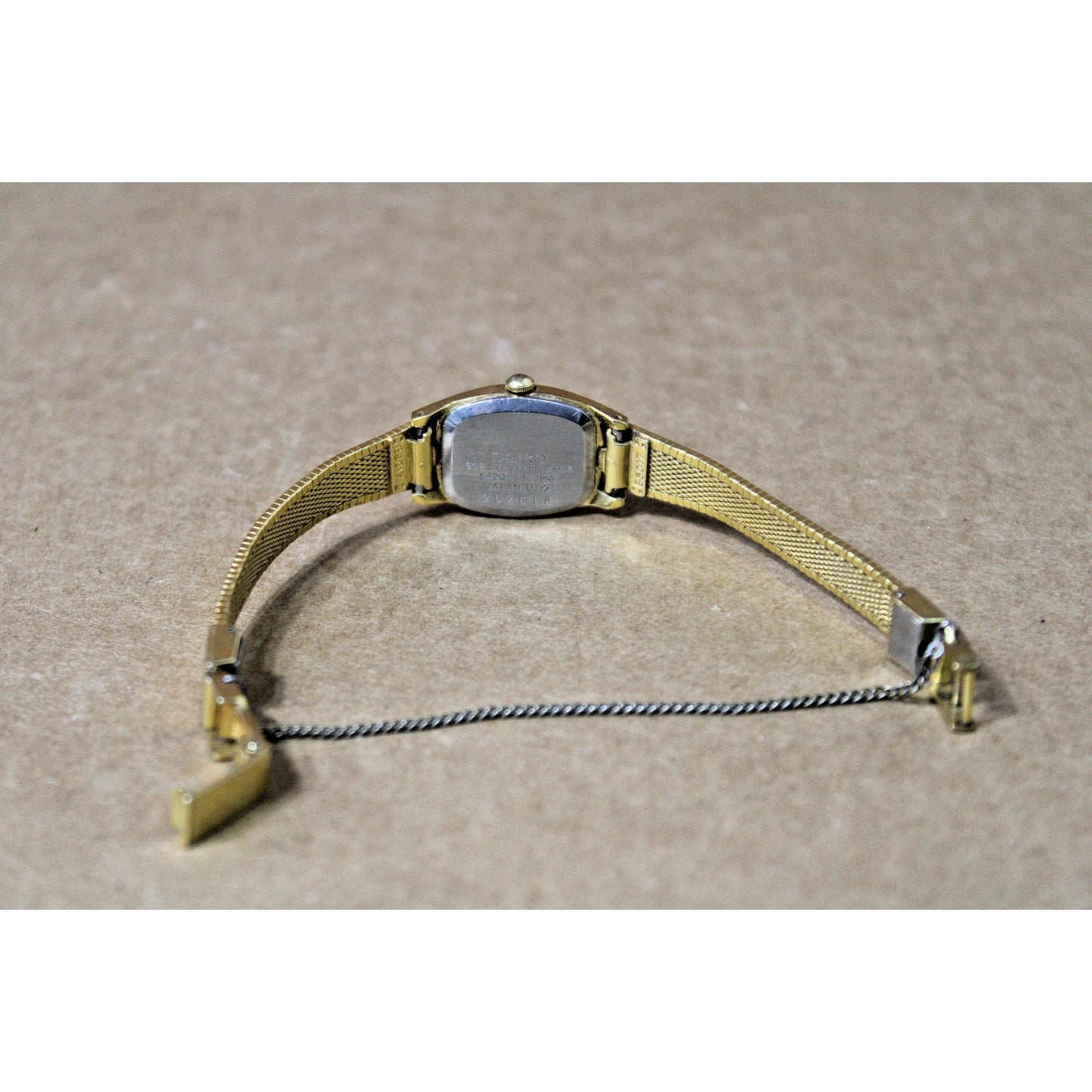 Vintage Seiko Ladies Watch Model 5420-5330, Goldtone, For Parts/ Repair