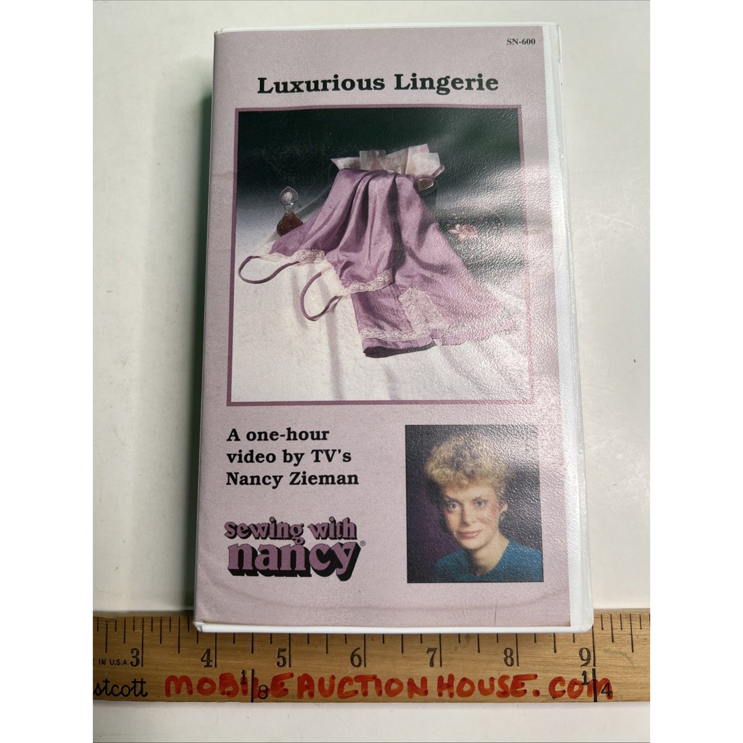 1992 LUXURIOUS LINGERIE Sewing With Nancy Zieman VHS Sewing Instructional Video