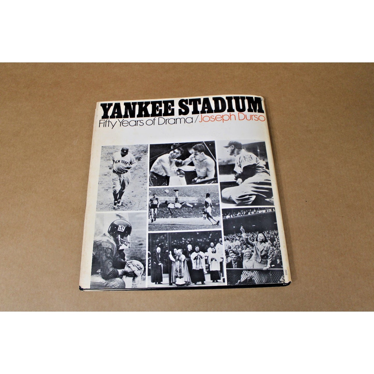 Yankee Stadium: Fifty Years of Drama, Jospeh Durso, 1972 2nd Printing, VG+
