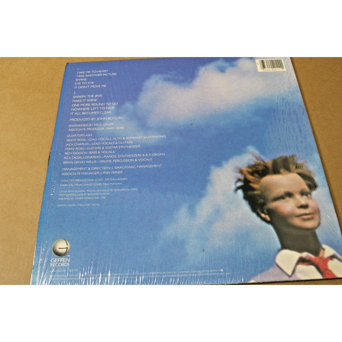 Take Another Picture by Quarterflash (Vinyl, 1983, Geffen Goldline)