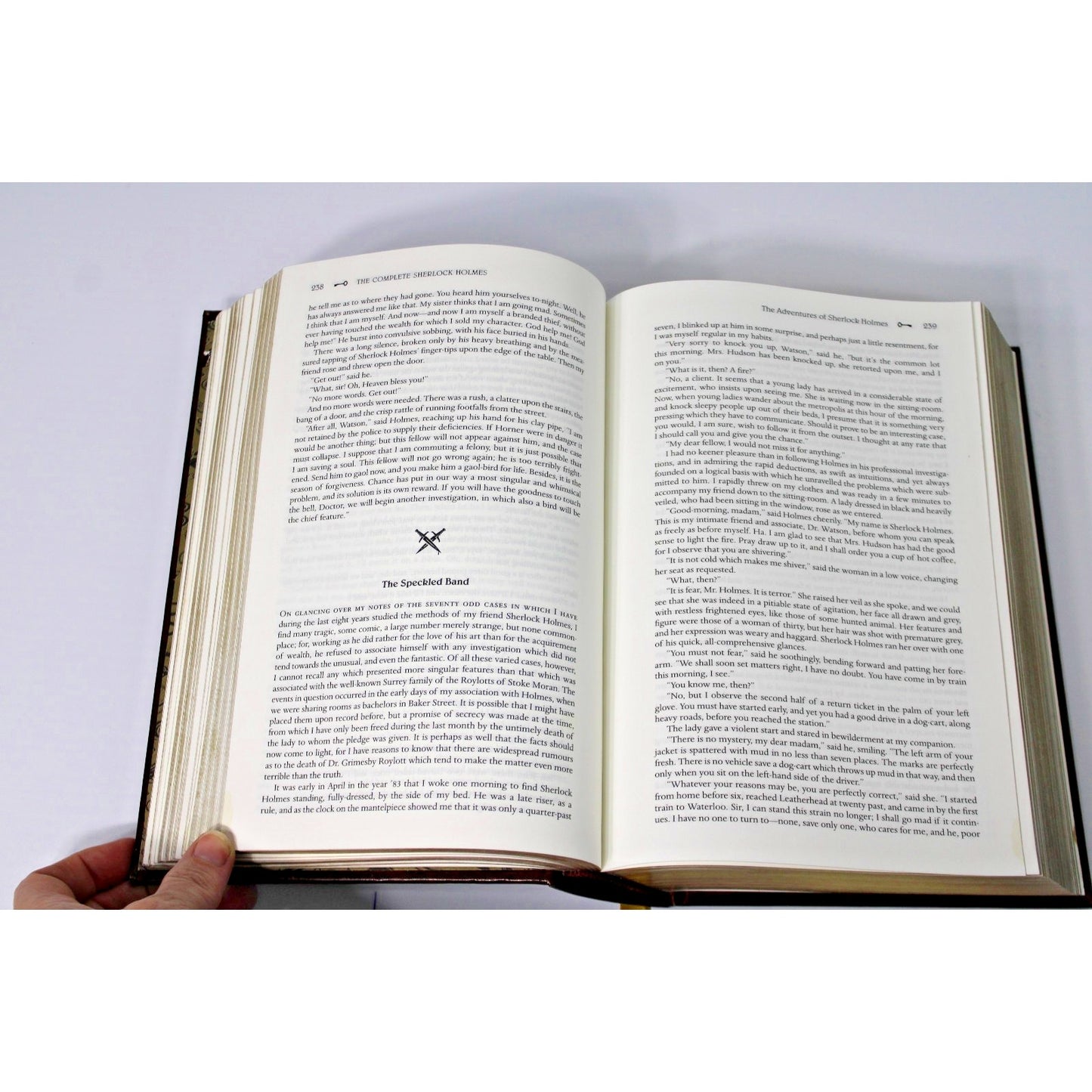 The Complete Sherlock Holmes- Arthur Conan Doyle Leather-Bound Gilt Edition 2015