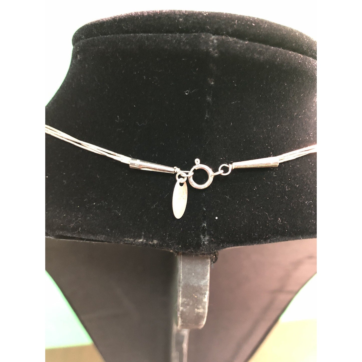 Running Bear Southwestern Liquid Silver 24 In Sterling Silver Necklace