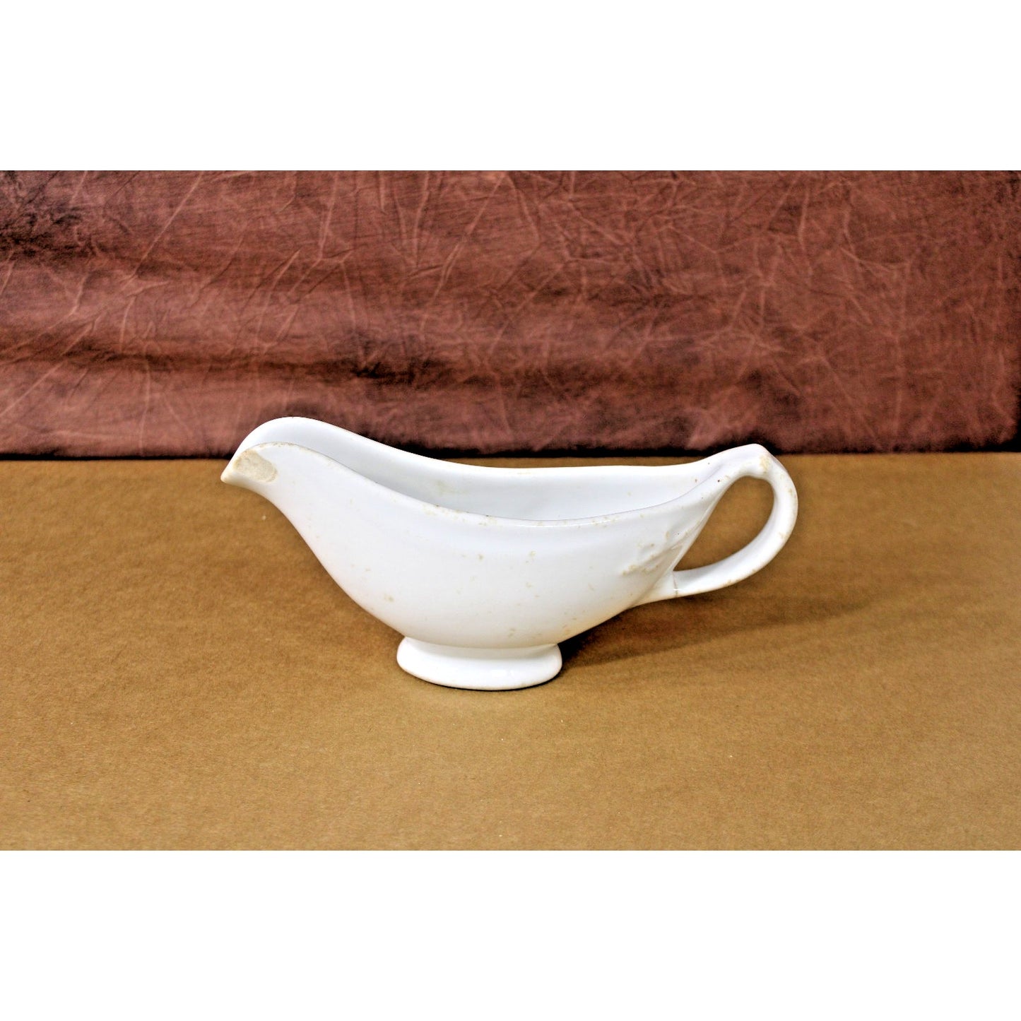 Shenango China Gravy Boat and Under Plate USQMC Rare Vintage
