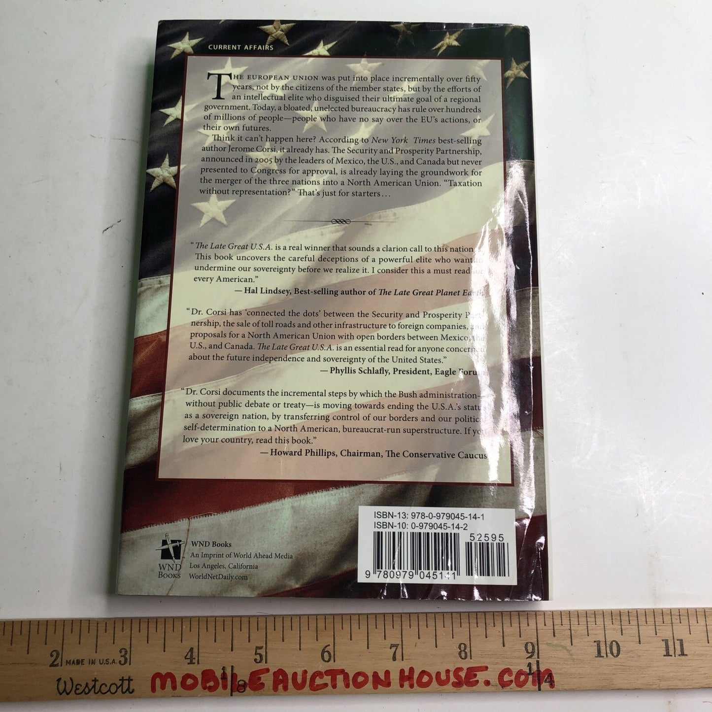 Late Great U. S. A. : The Coming Merger Mexico Canada by Jerome R. Corsi 2007