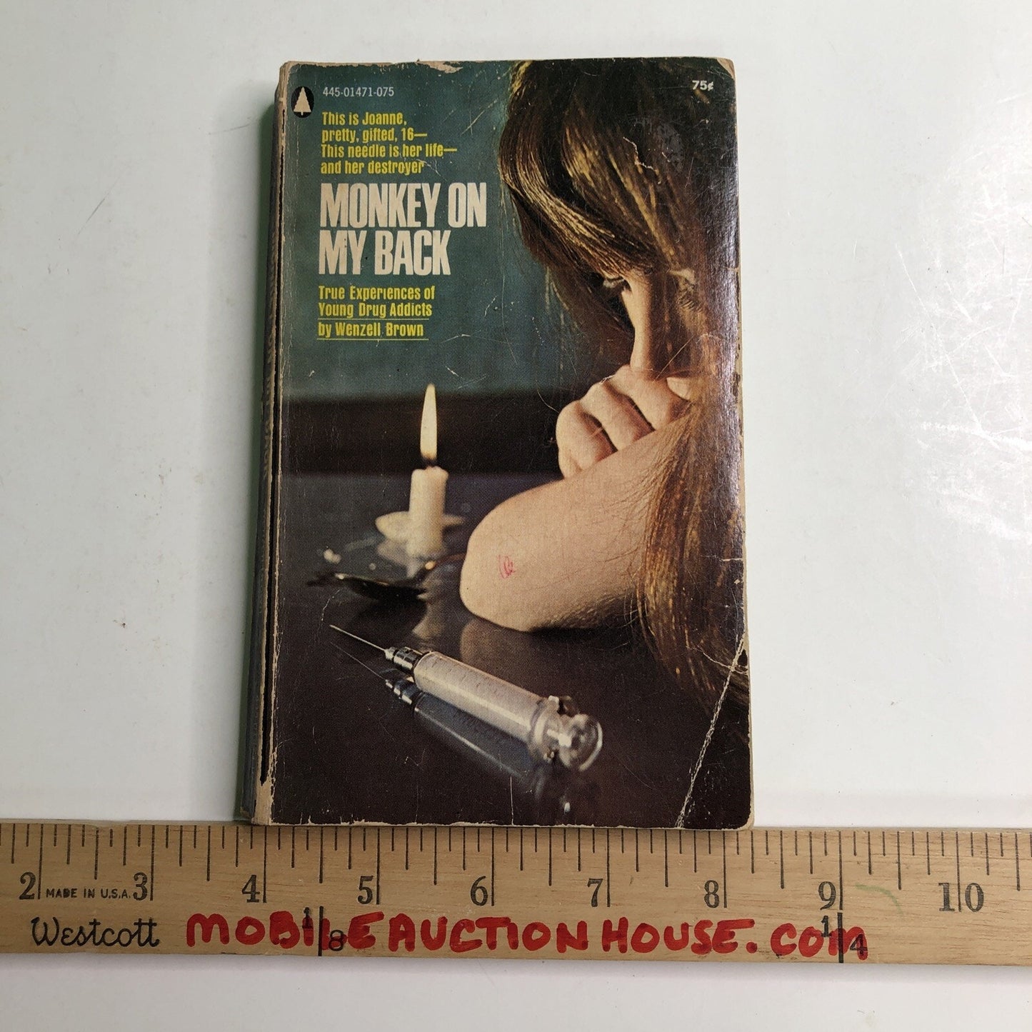 Monkey On My Back By Wenzell Brown True Experiences Of Young Drug Addicts 1953